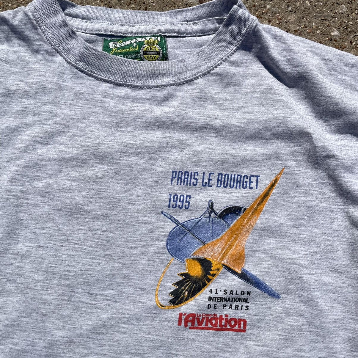 Other Vintage 1995 Paris Le Bourget Espace Aeronautique Tee XL Size US XL / EU 56 / 4 - 2 Thumbnail