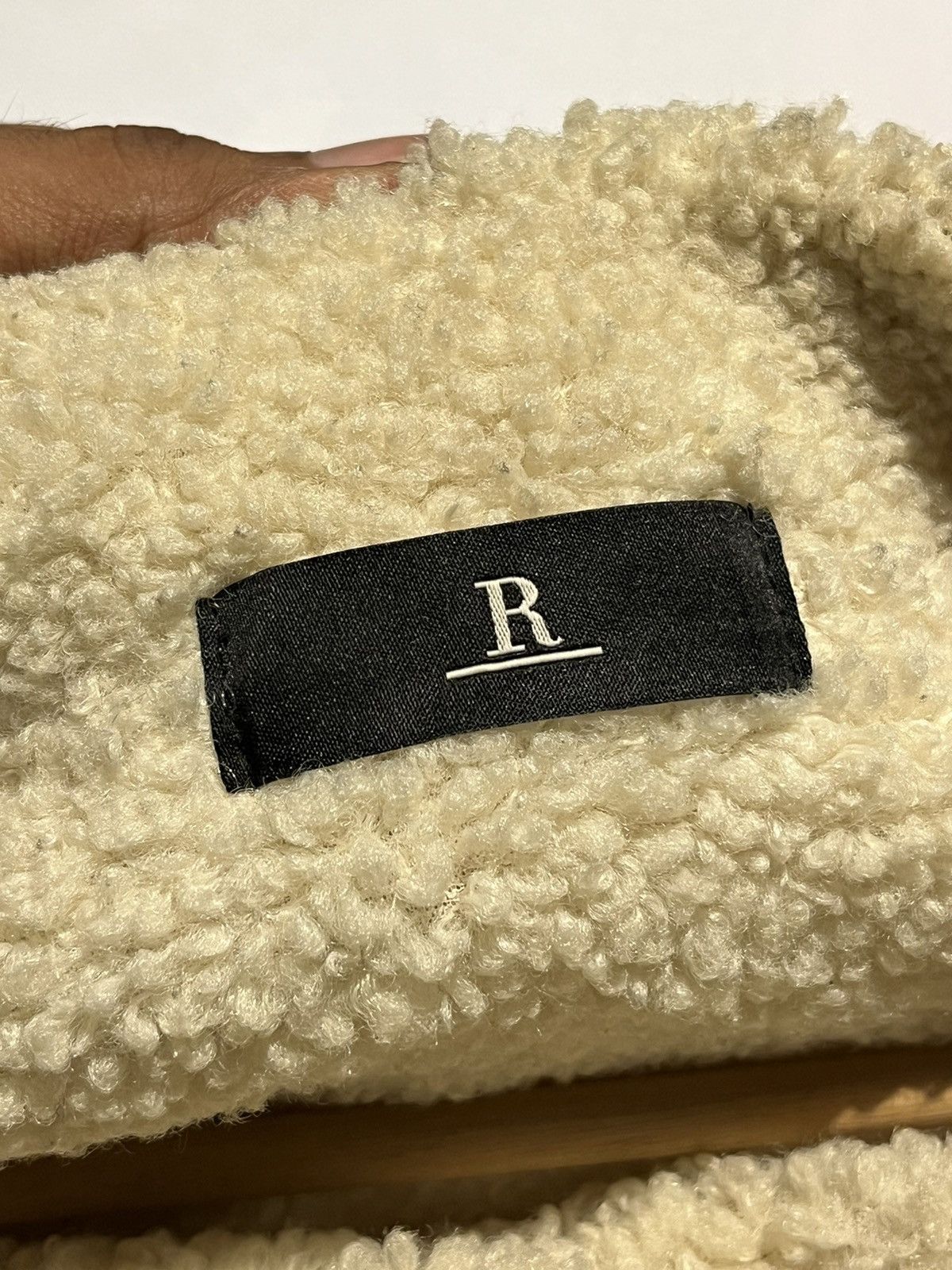 Japanese Brand R. Sherpa Fleece Jacket Cropped Women Size M / US 6-8 / IT 42-44 - 11 Thumbnail