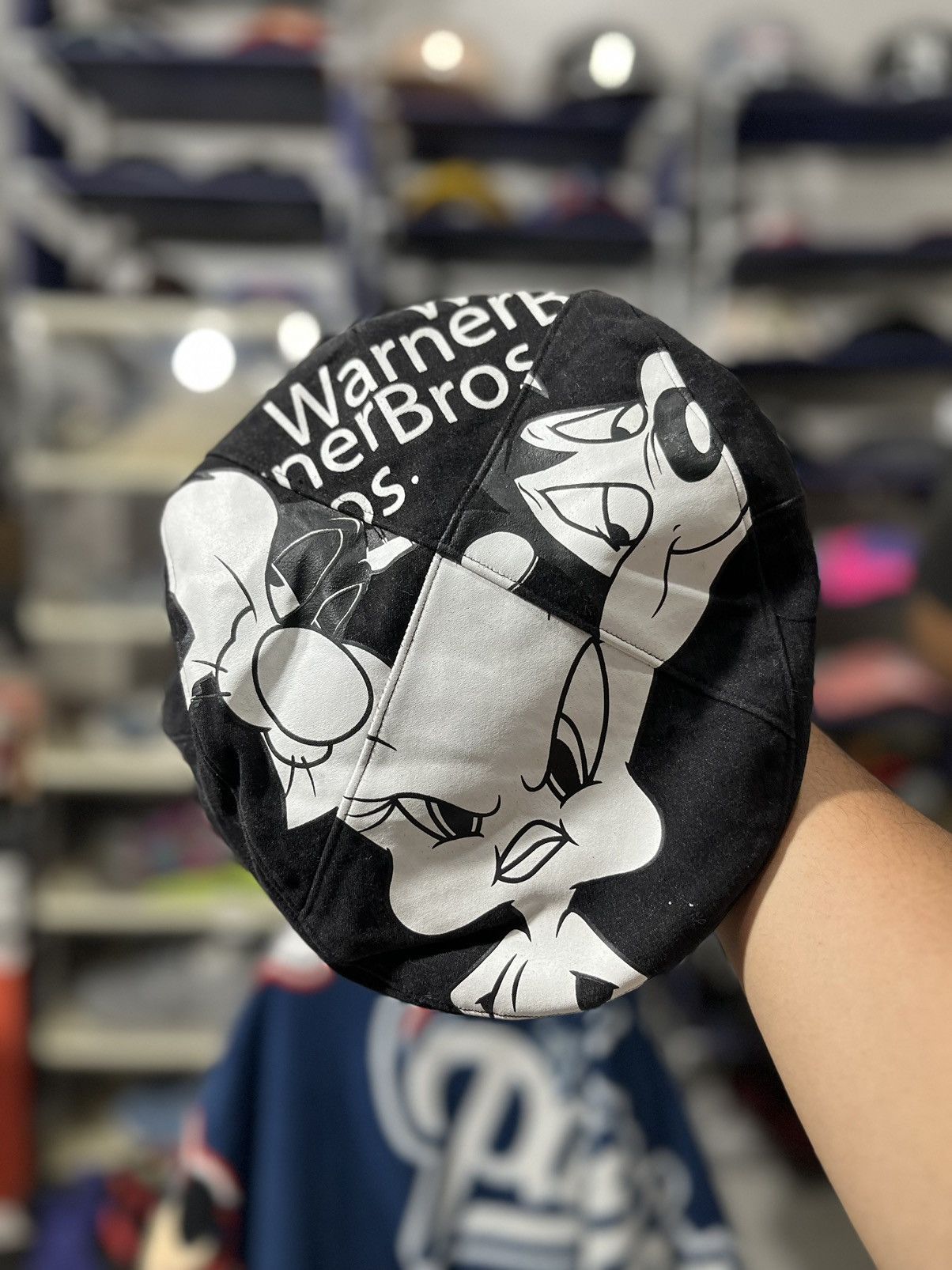 Disney × Vintage × Warner Bros Warnerbros vintage berets Size ONE SIZE - 6 Thumbnail
