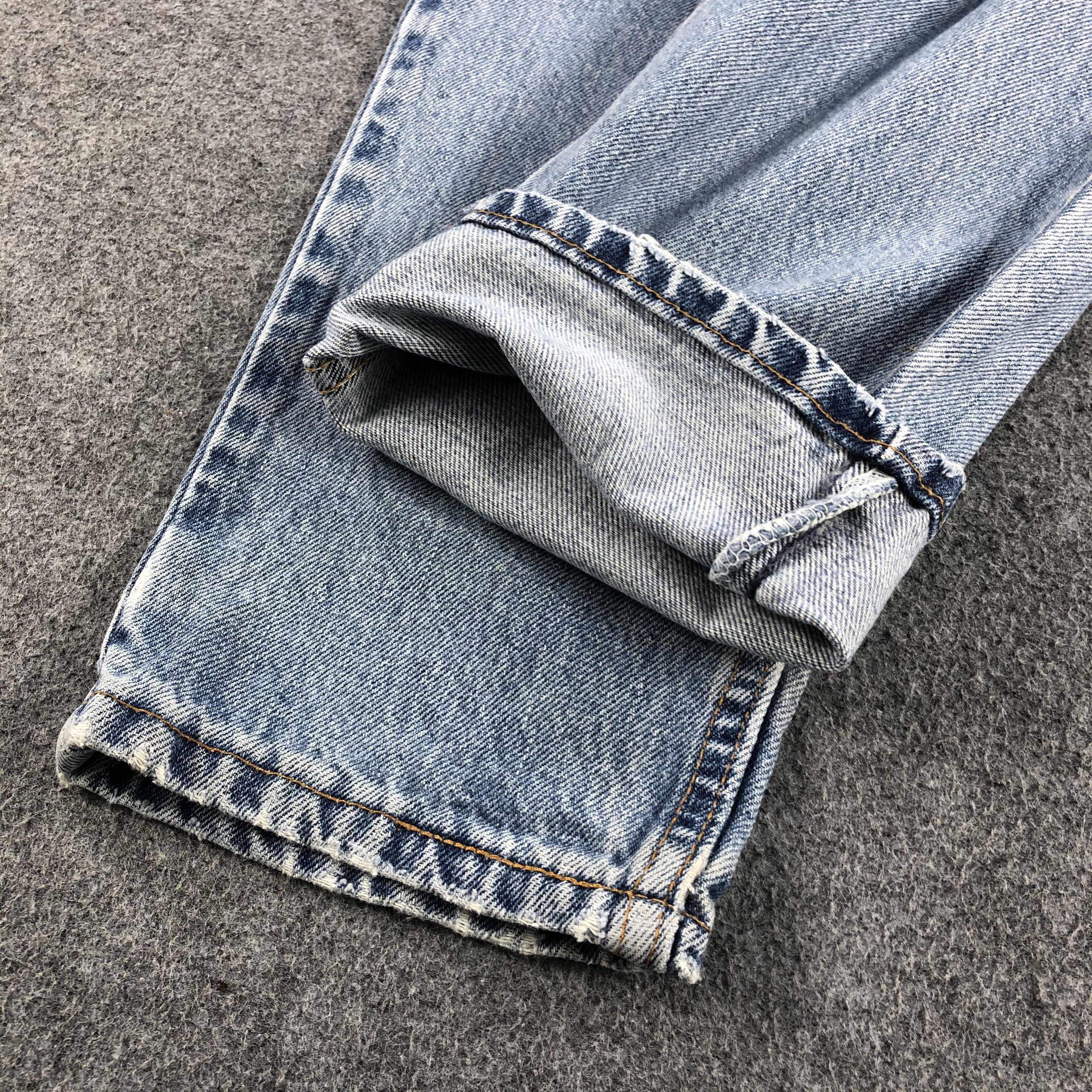 Levi's 90s Vintage Light Wash Levis 512 Jeans-J1665 Size US 34 / EU 50 - 7 Thumbnail