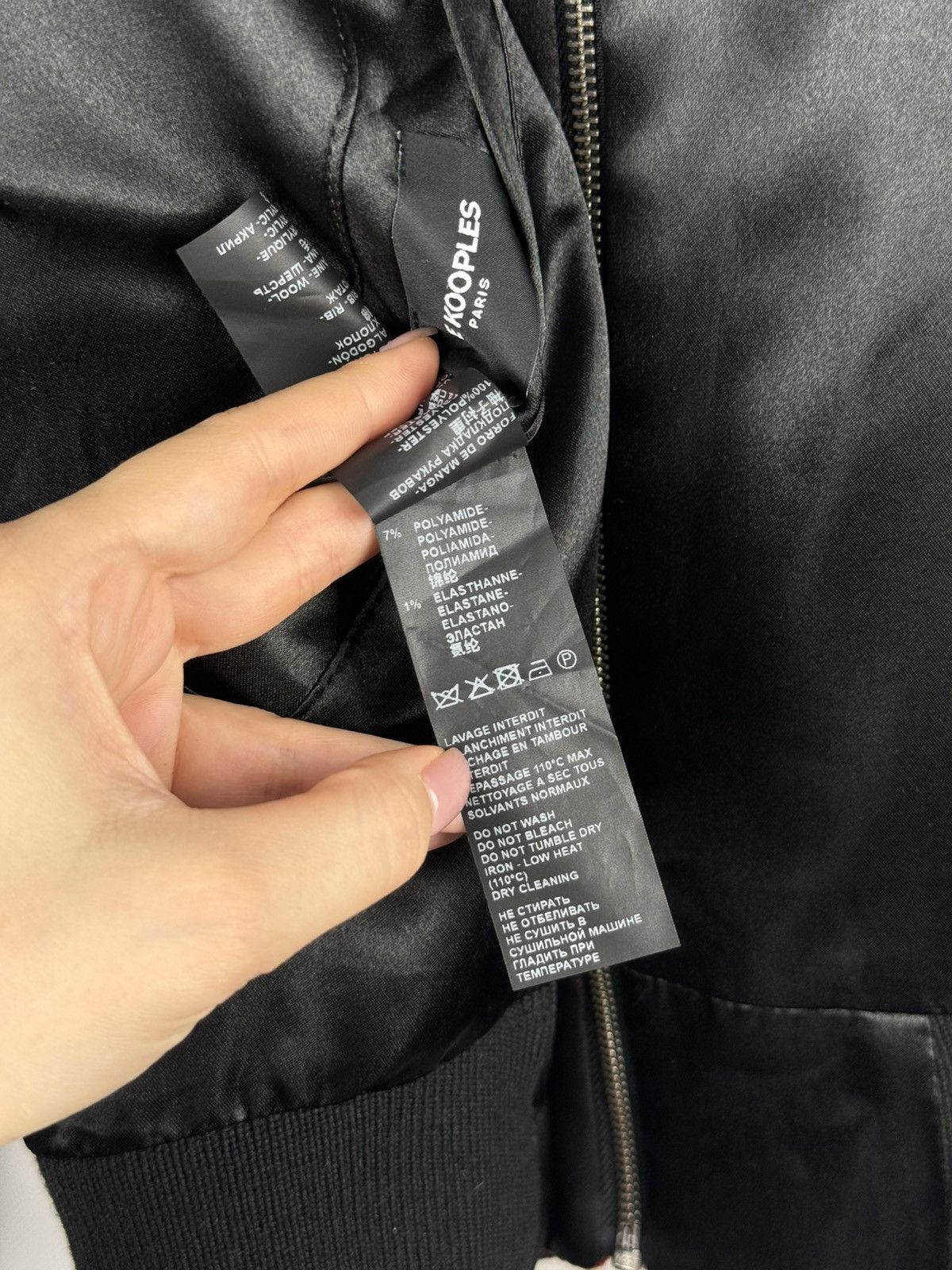 The Kooples The Kooples Ladies Reversible Fleece Bomber Jacket Size 1 Size S / US 4 / IT 40 - 21 Thumbnail
