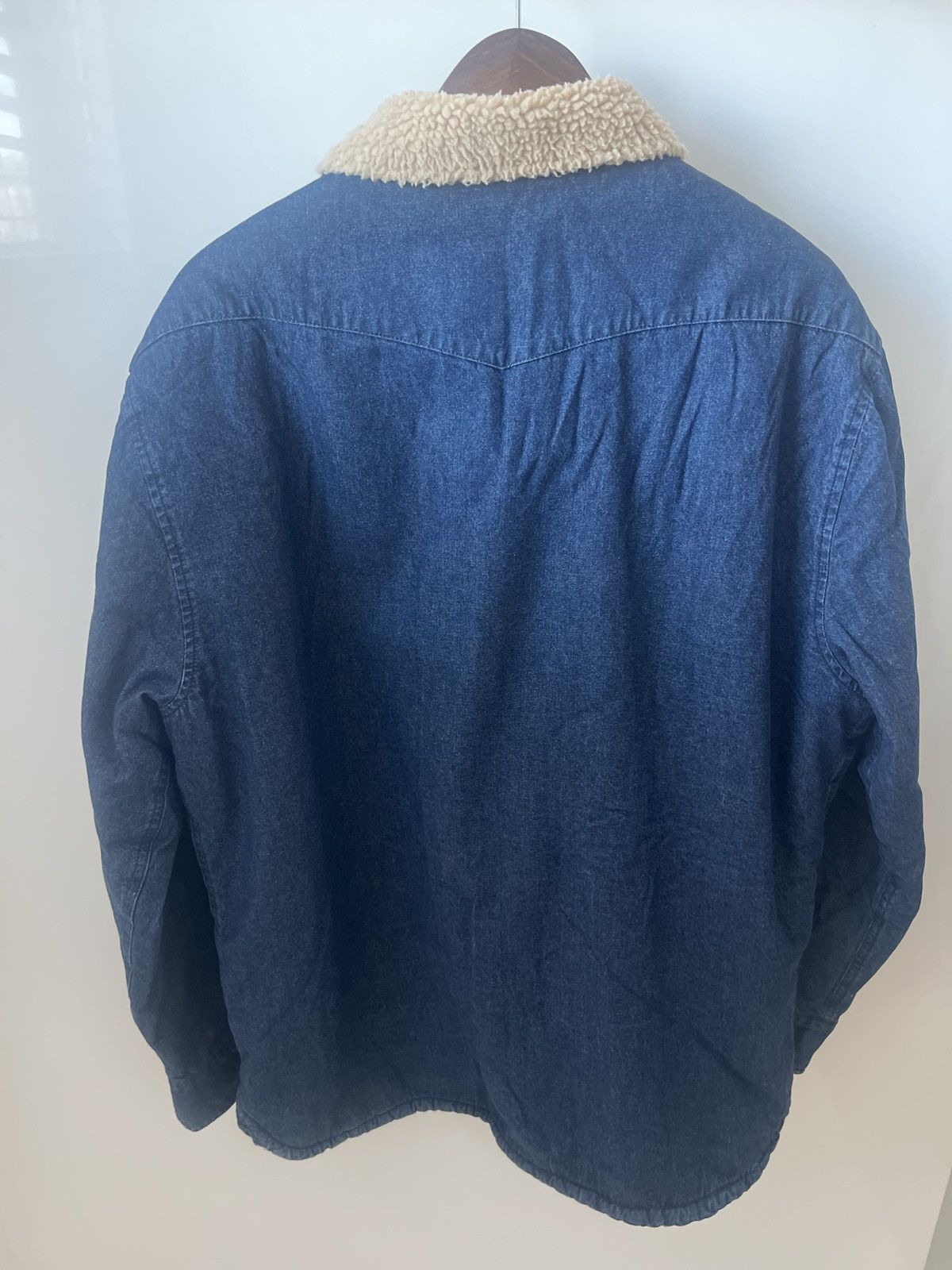 Taylor Stitch Taylor Stitch Sherpa Lined Denim Ranch Jacket Size 46 Size US M / EU 48-50 / 2 - 3 Thumbnail