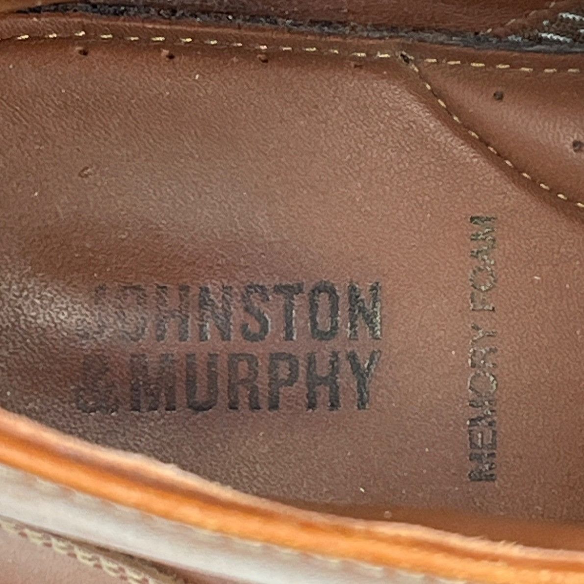 Johnston & Murphy Johnston & Murphy Men's Brown Dress Shoes/Boots Sz 9M SKU 44 Size US 9 / EU 42 - 6 Thumbnail