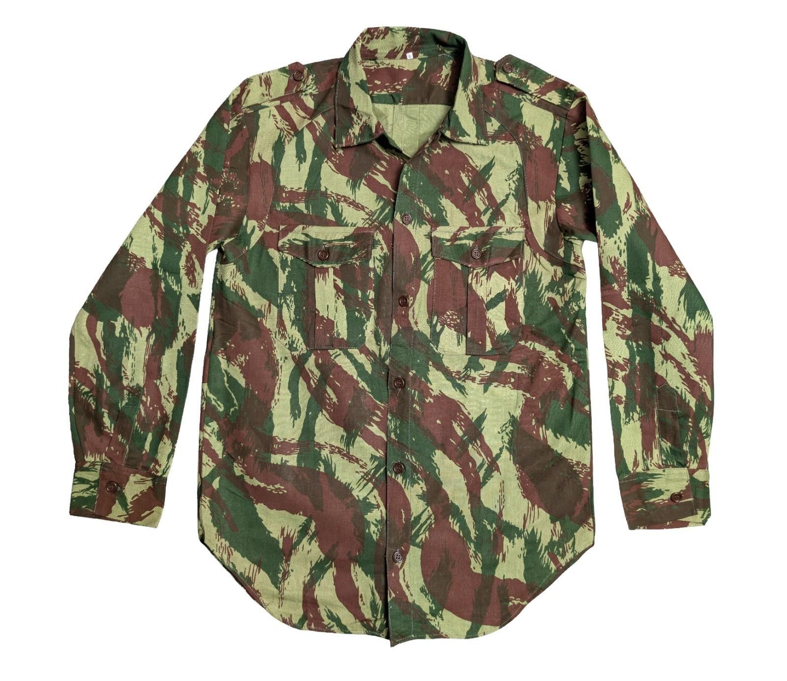 Other Deadstock Portuguese M64 Vertical Lizard Camo Shirt Size ONE SIZE - 1 Thumbnail