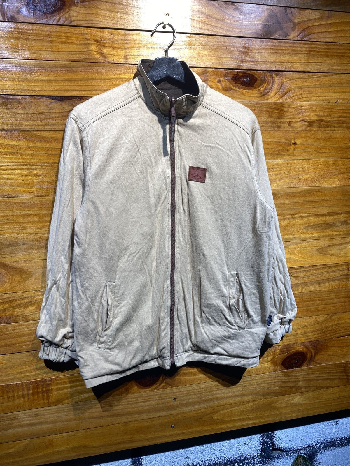 Japanese Brand Vintage Pink Duck Club Brown Windbreaker Jacket Outdoor Size US S / EU 44-46 / 1 - 12 Thumbnail