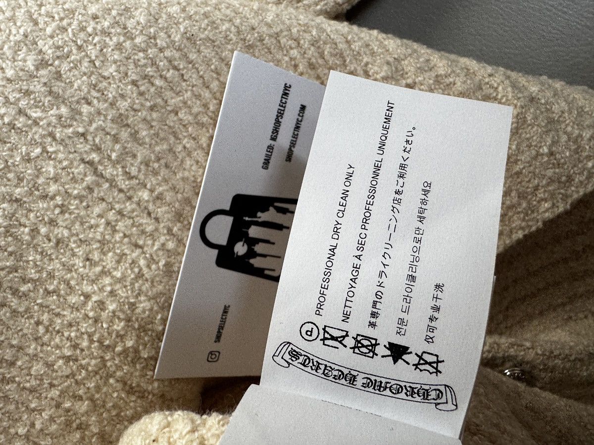 Chrome Hearts BRAND NEW CHROME HEARTS PIMA CREAM CHEETAH PATCH HOODIE Size US S / EU 44-46 / 1 - 11 Thumbnail