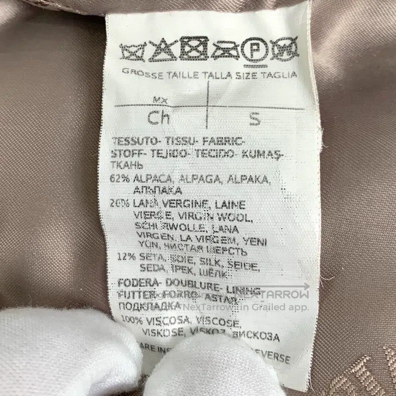 Max Mara Max Mara Brown Teddy Alpaca Hair Lapel Double Breasted Coa Size S / US 4 / IT 40 - 7 Thumbnail