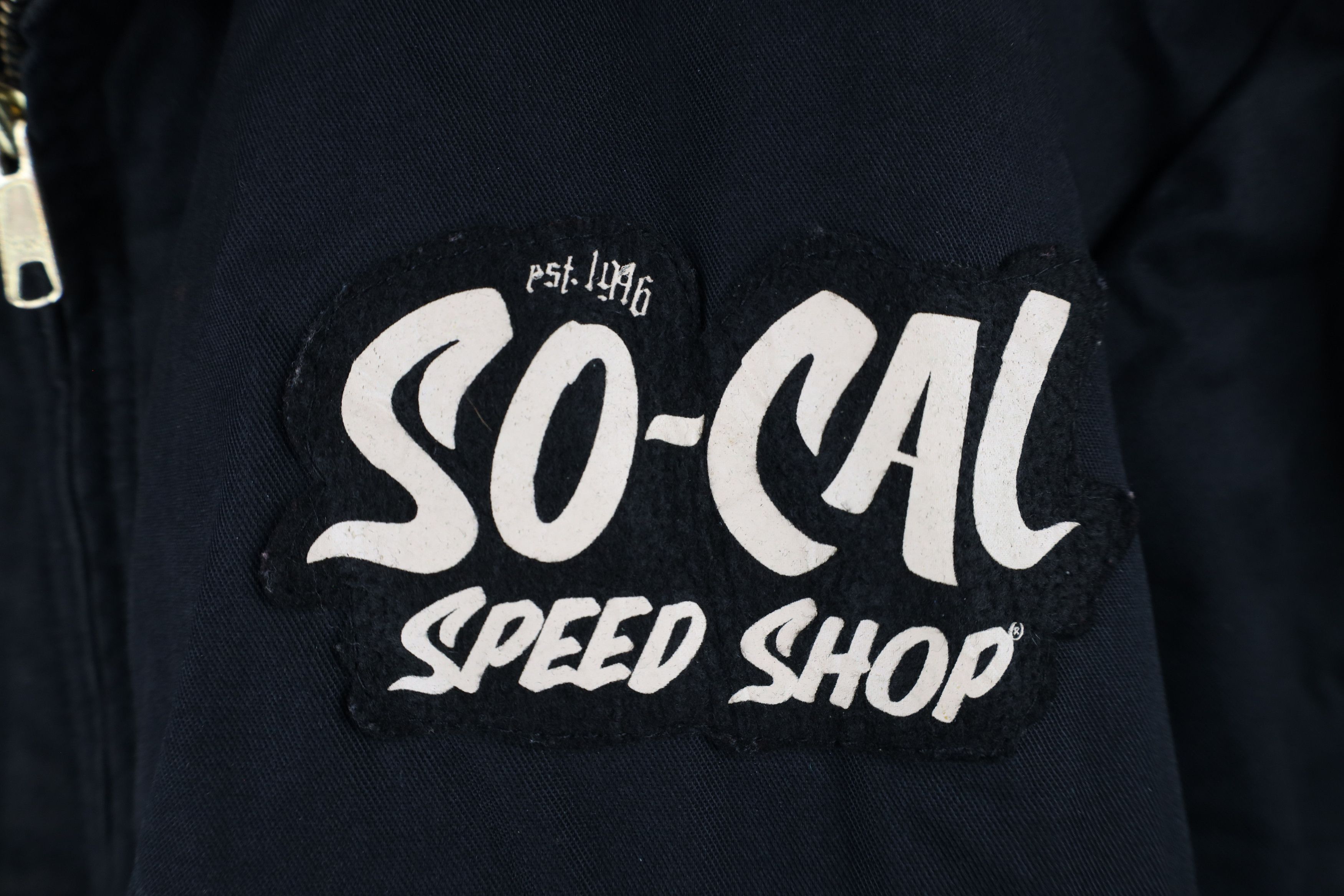 Dickies × Vintage Vintage Dickies So Cal Speed Shop Skeleton Bomber Jacket Size US XXL / EU 58 / 5 - 4 Thumbnail