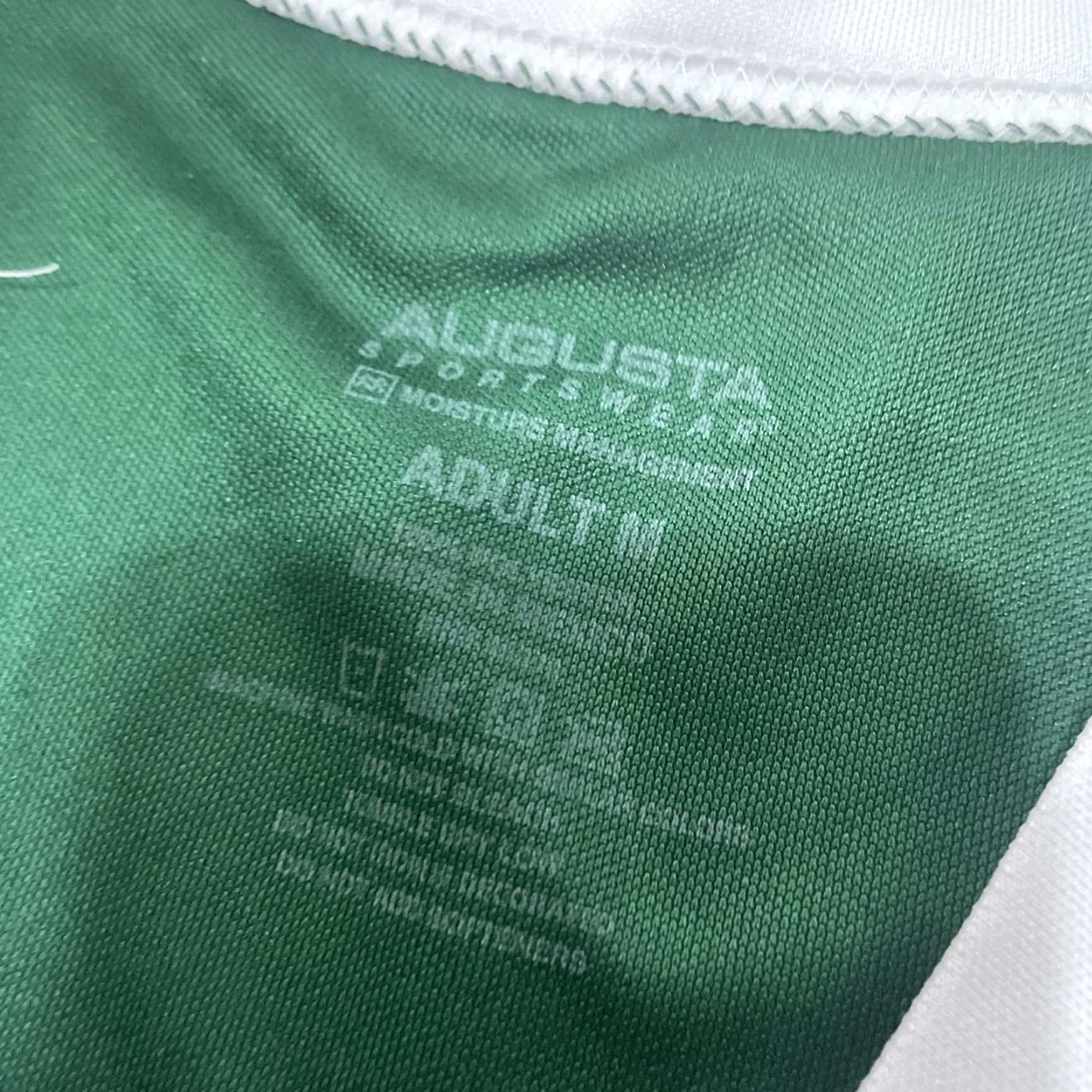 Vintage Augusta Shirt Men M Green Irish Hospitality since '76 Green Jersey Graphic Print Short Sleeve v neck Size US M / EU 48-50 / 2 - 6 Thumbnail