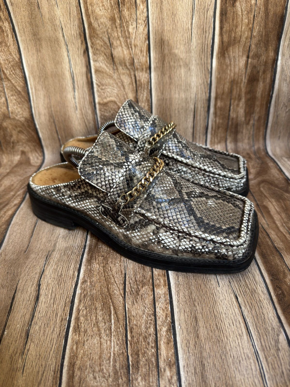 Martine Rose cuban chain clog mules Size US 9.5 / IT 39.5 - 2 Thumbnail