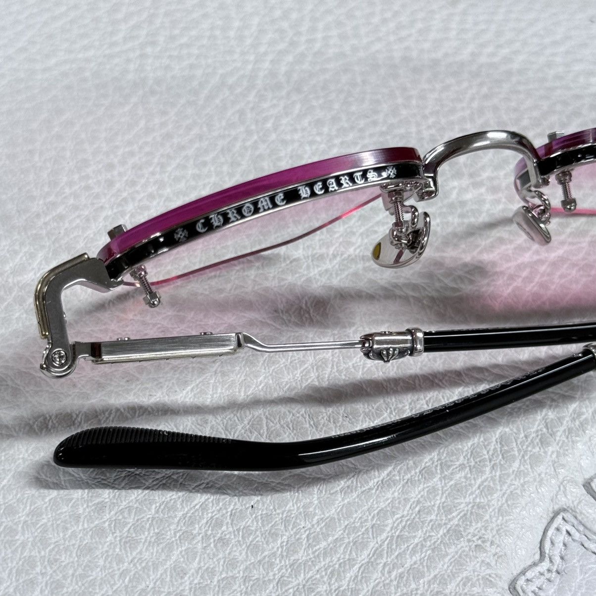 Chrome Hearts Chrome Hearts Frosted 1/1 Glasses Size ONE SIZE - 11 Thumbnail