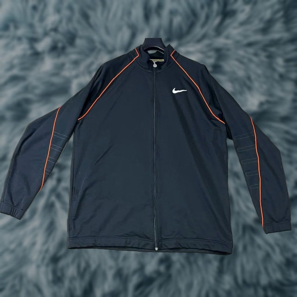 Nike Nike Dri Fit Full Zip Basketball Jacket Sweatshirt Athletic Men's 3XL Black Big & Tall Pullover Size US XXL / EU 58 / 5 - 1 Thumbnail