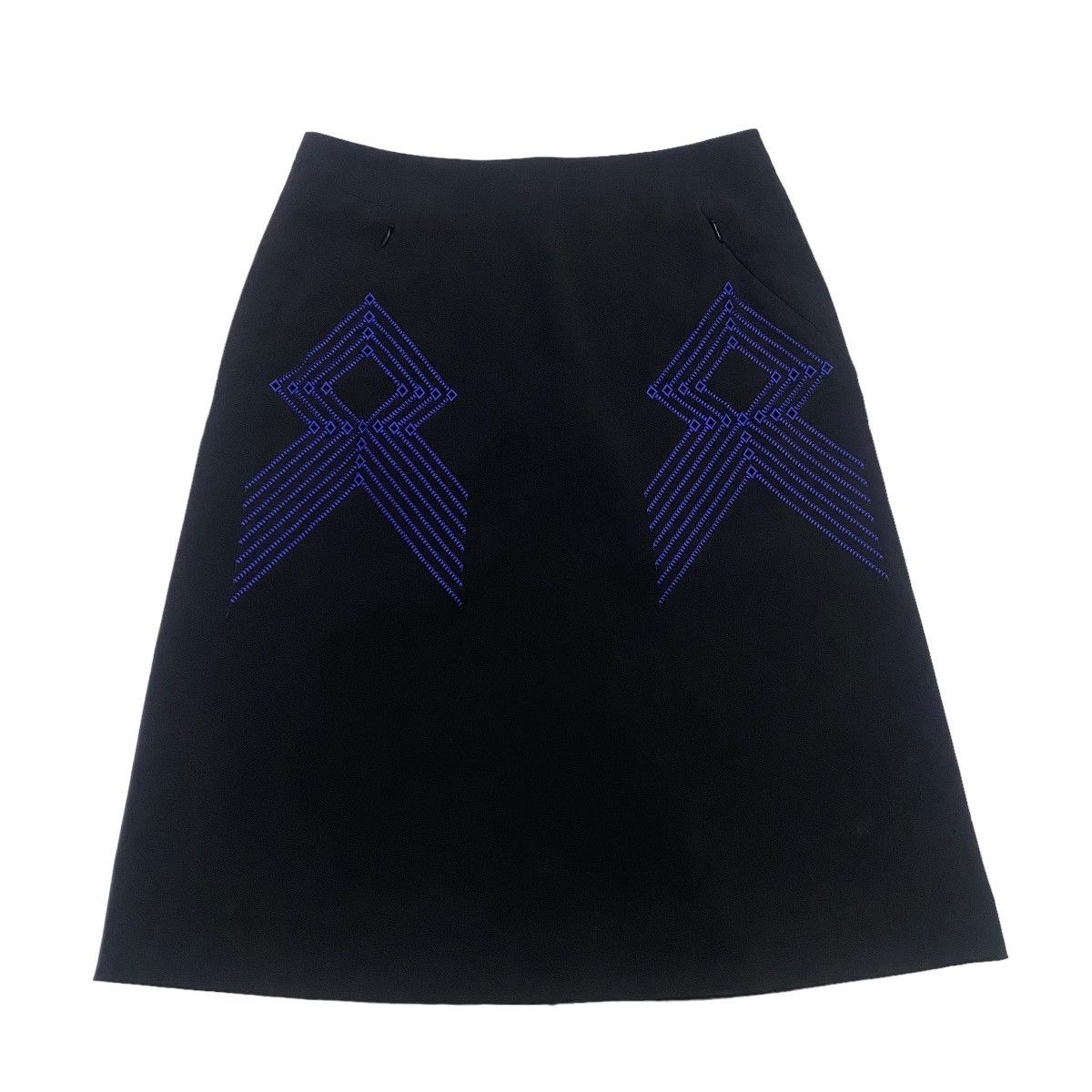 image of Paul Smith Artistry Skirt in Black, Women's (Size 27)