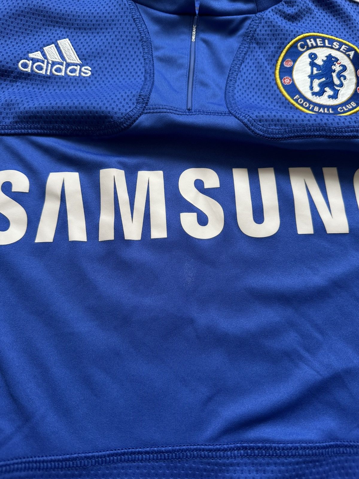 Adidas 2010/11 Youth Adidas Chelsea Lampard Vintage Soccer Jersey Size US S / EU 44-46 / 1 - 7 Thumbnail