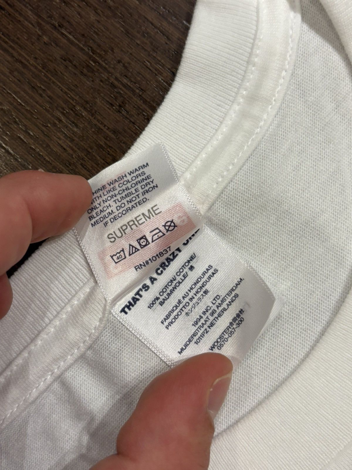 Supreme Supreme Thrasher Backwards Tee Size US XXL / EU 58 / 5 - 4 Thumbnail