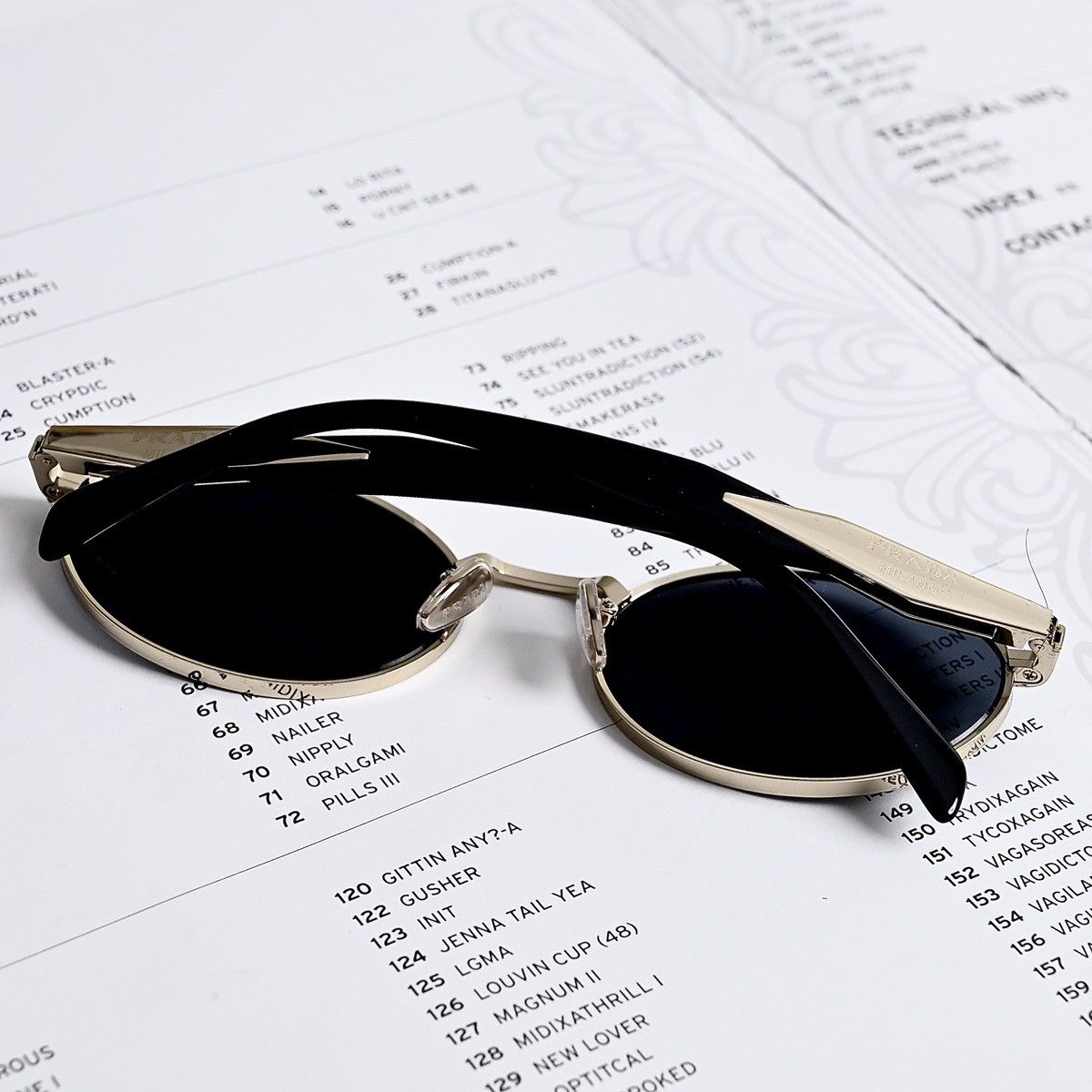 Prada PRADA 0PR 65ZS SUNGLASSES Size ONE SIZE - 9 Thumbnail