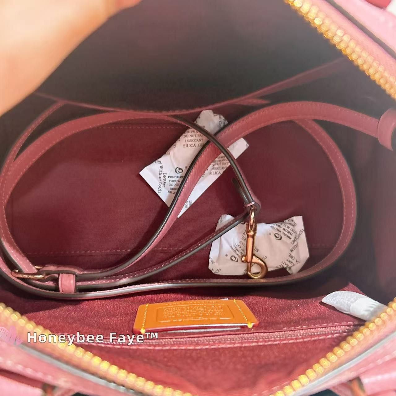 Coach Rowan Satchel Bag In Signature Leather CCD50 Size ONE SIZE - 6 Thumbnail