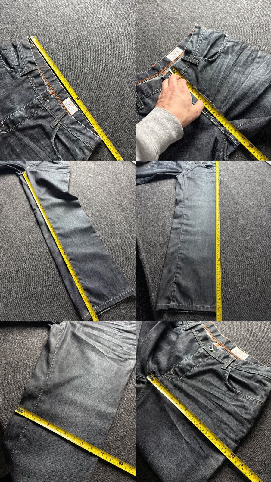 Hugo Boss Avant Garde 00s Vntg Hugo Boss Black Denim Jeans Regular Fit Size US 34 / EU 50 - 23 Thumbnail