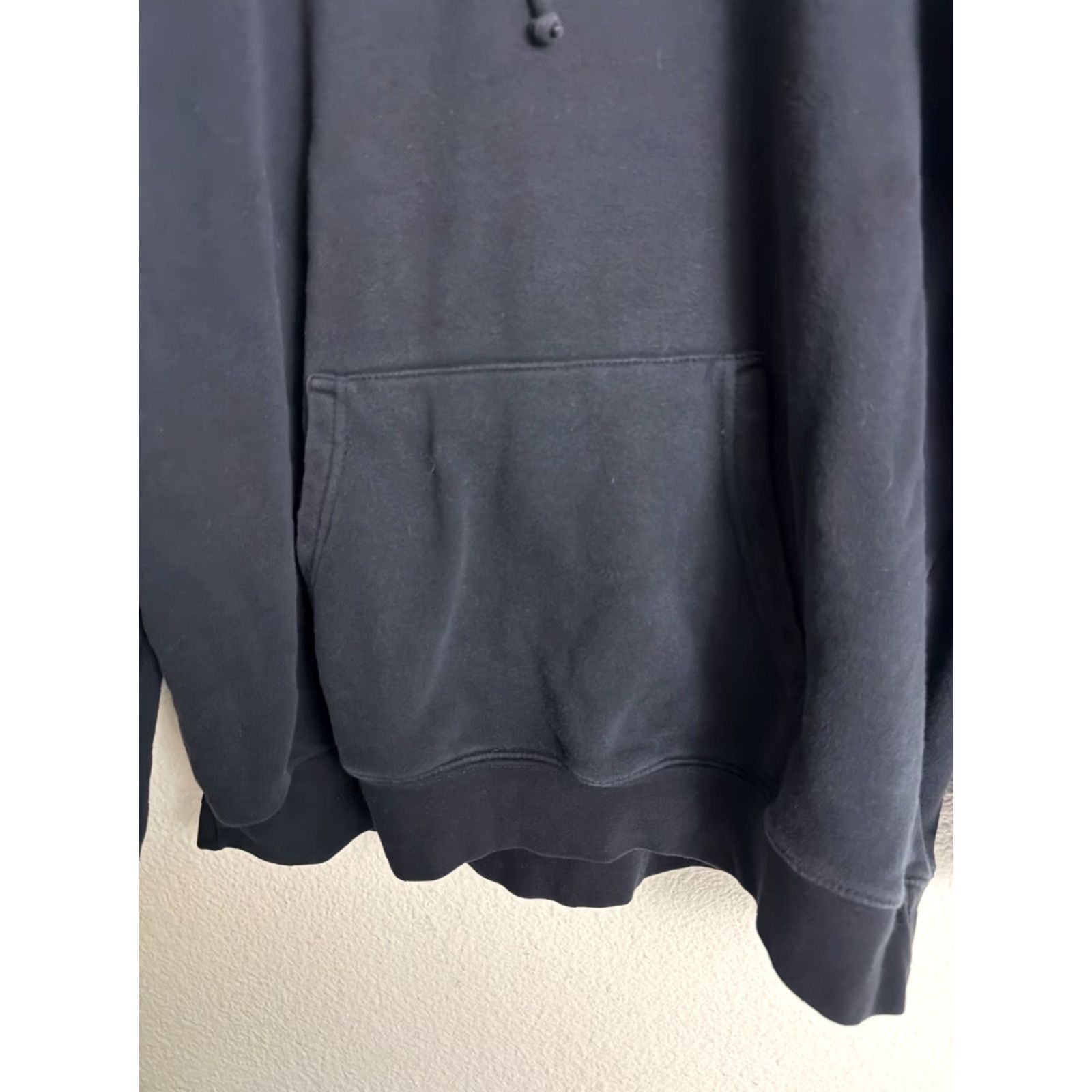 Vintage VINTAGE Alab Mens Large Pullover Hoodie Black Wizard Magic Mushrooms Black Light Size US L / EU 52-54 / 3 - 6 Thumbnail