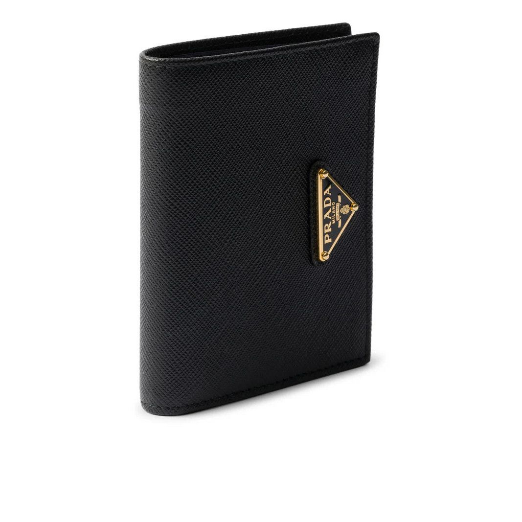 Prada PRADA Black Saffiano Leather Small Wallet New & Authentic Size ONE SIZE - 3 Thumbnail
