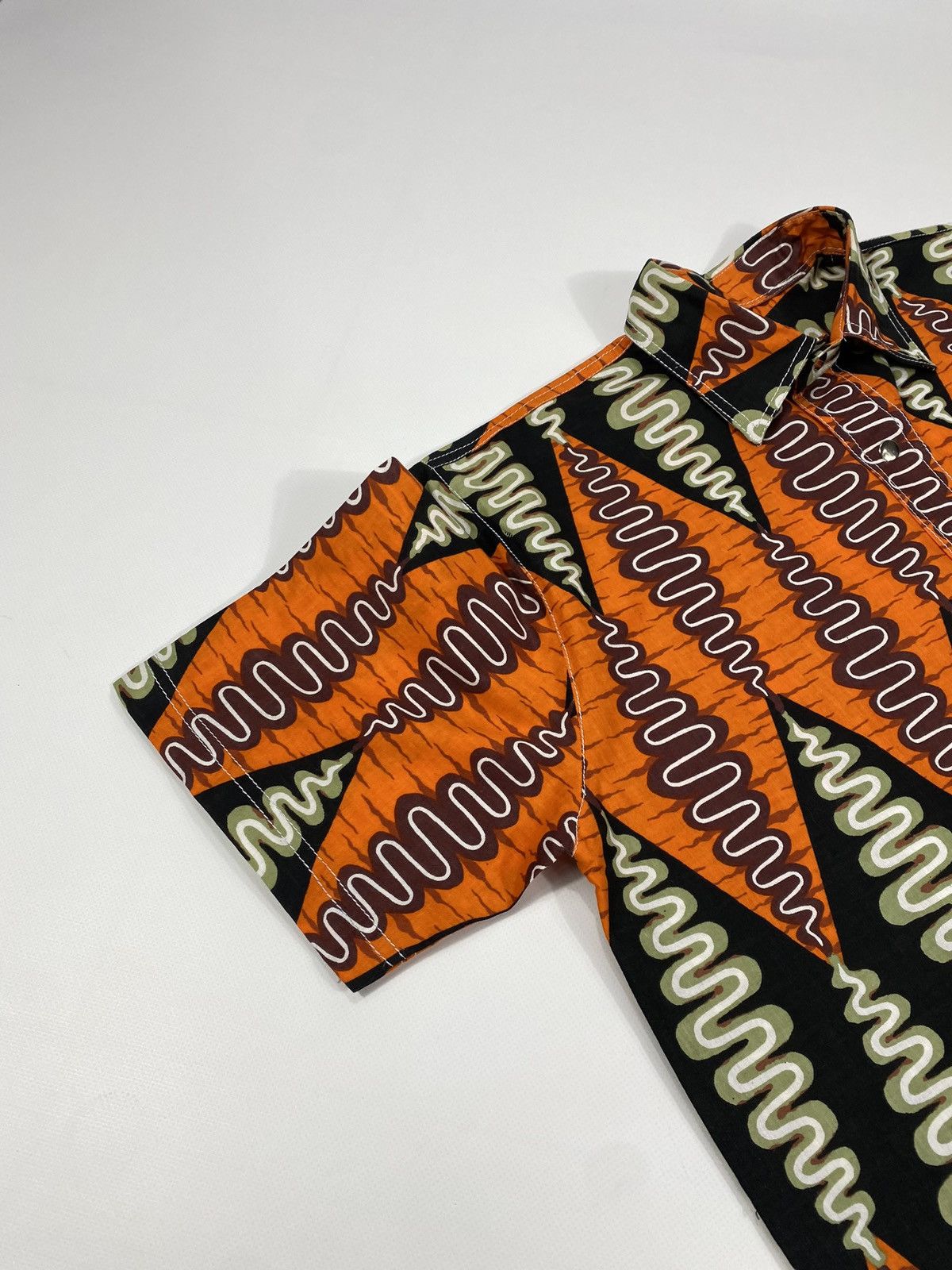 Vintage Vintage Hand Made Aloha Hawaiian Crazy Festival Party Shirt Size US L / EU 52-54 / 3 - 5 Thumbnail