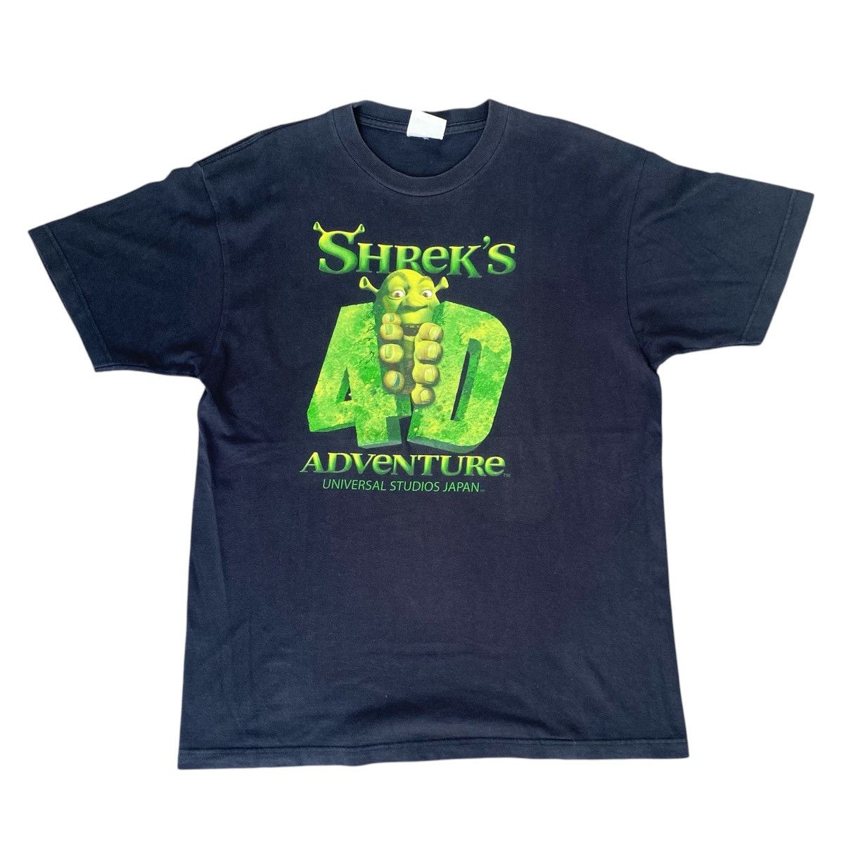 Cartoon Network × Universal Studios × Vintage Vintage Shrek's 4D American Movie Comedy Adventure Tee Size US L / EU 52-54 / 3 - 1 Thumbnail