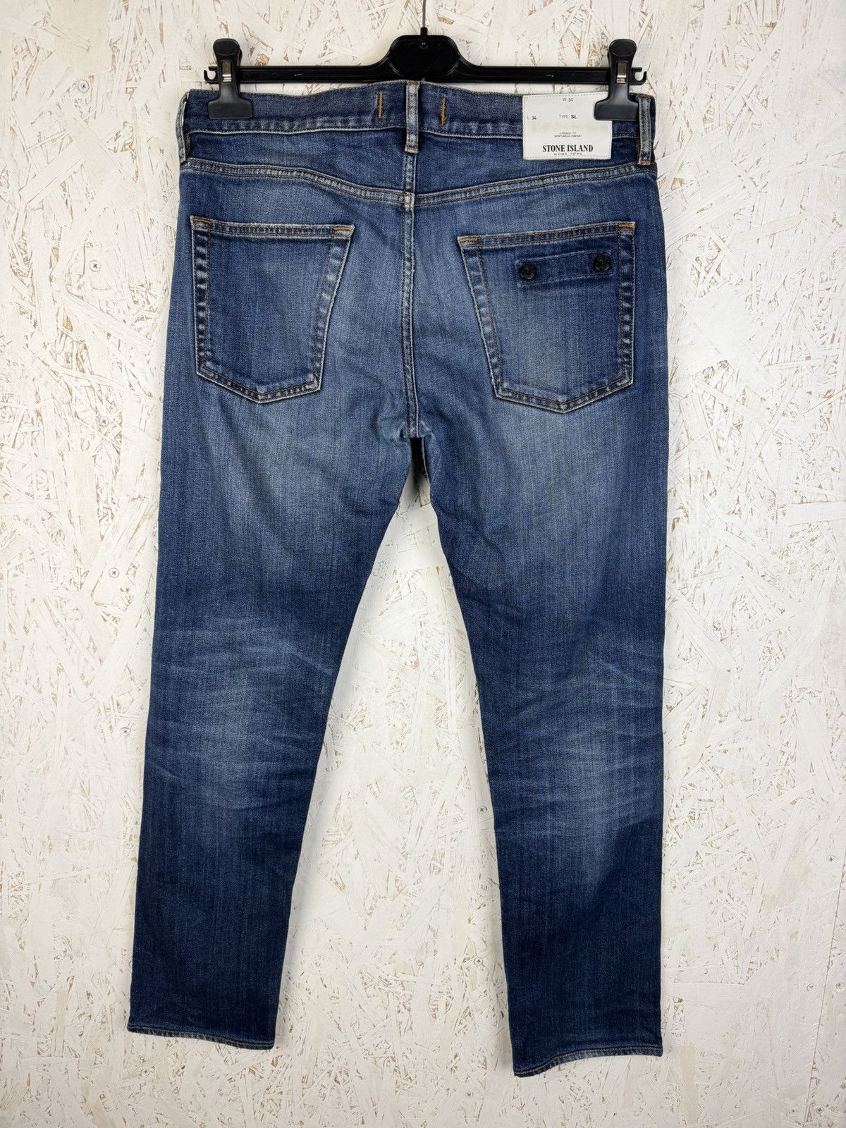 Stone Island Stone Island SS15 Denim Jeans Blue Size W31 Size US 31 - 6 Thumbnail