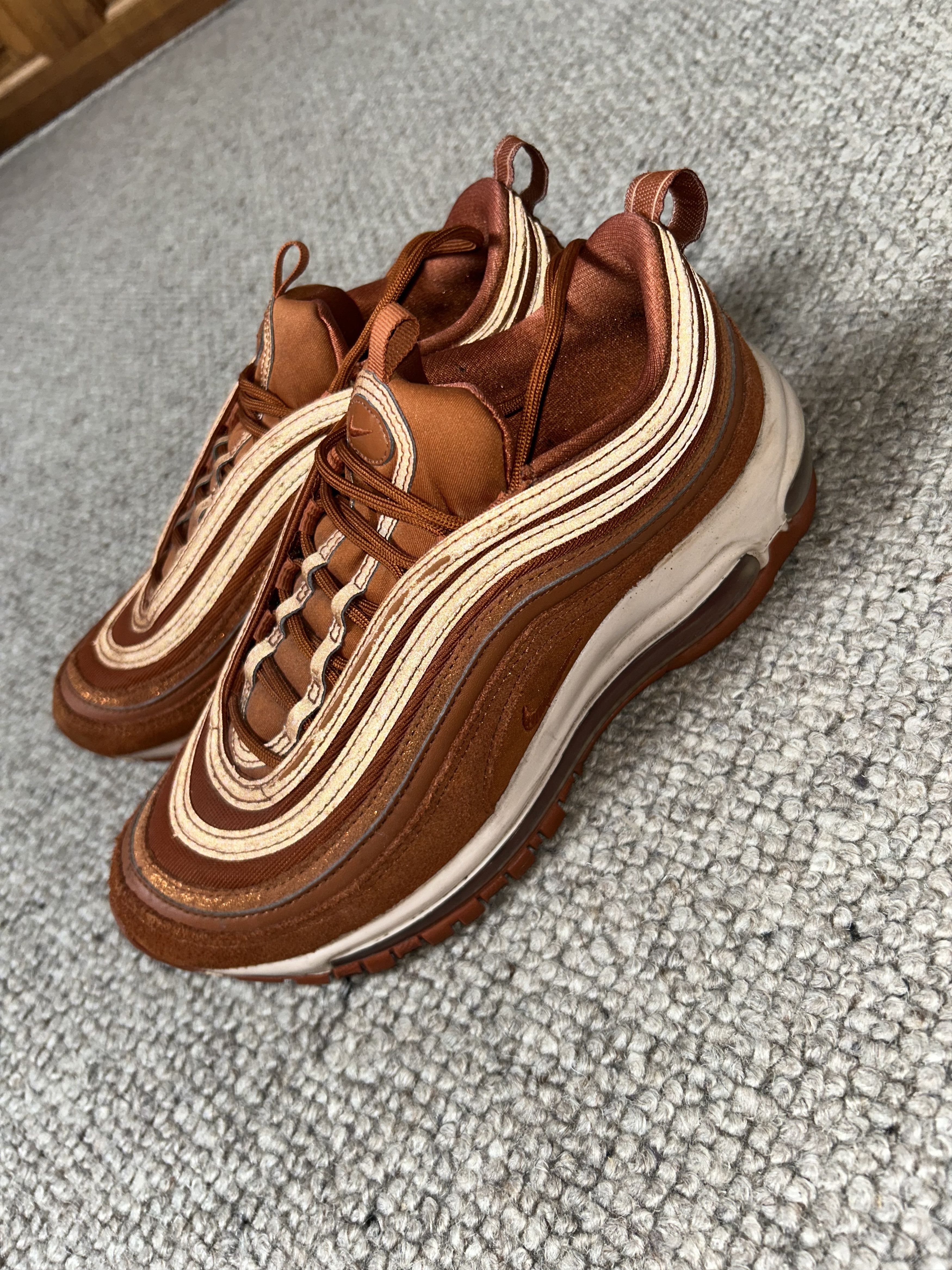 Nike Nike Air Max 97 Metallic Dark Russet (women’s) Size US 7.5 / IT 37.5 - 12 Thumbnail