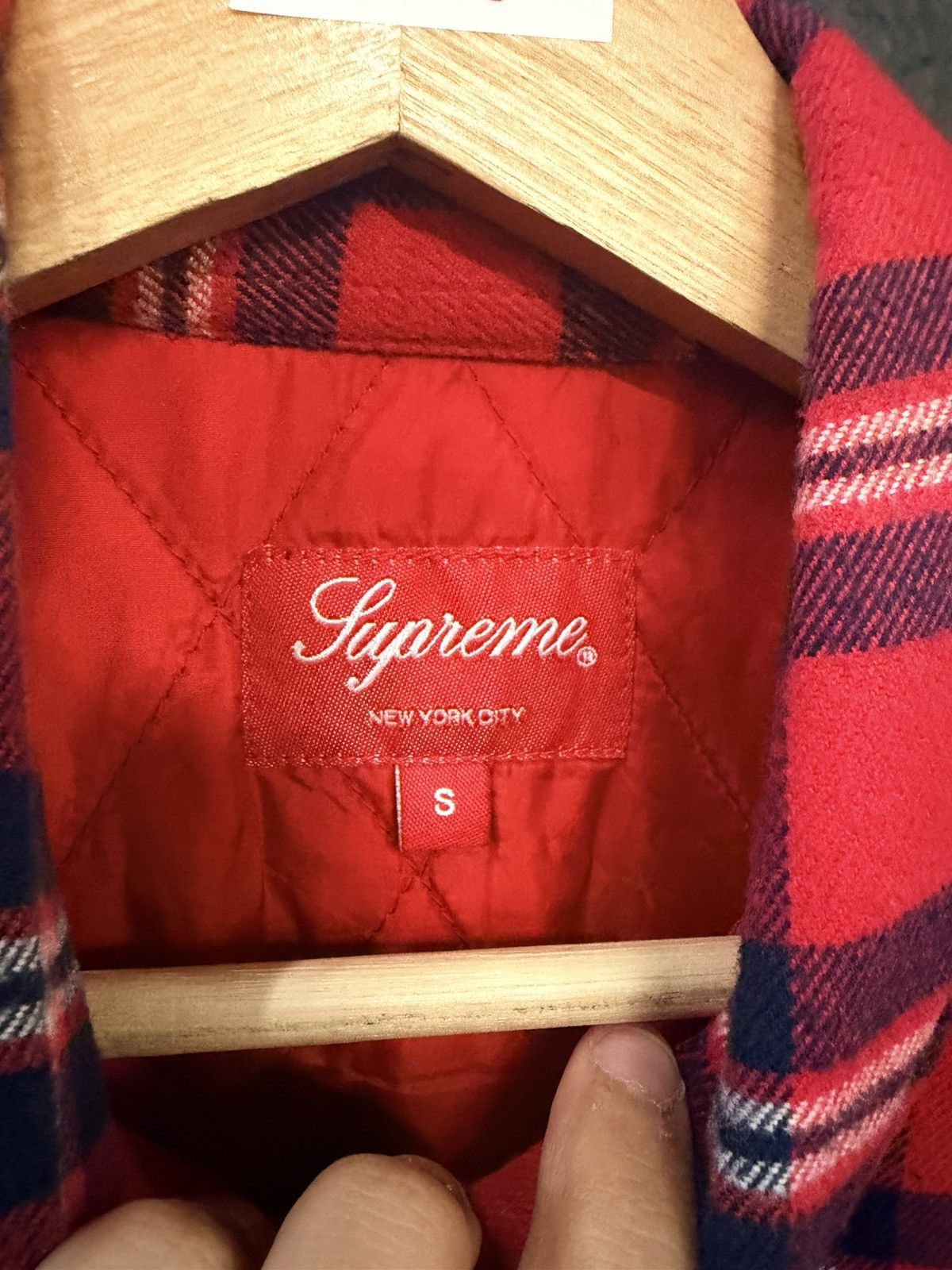 Supreme Supreme plaid insulated button up flannel Size US S / EU 44-46 / 1 - 3 Thumbnail