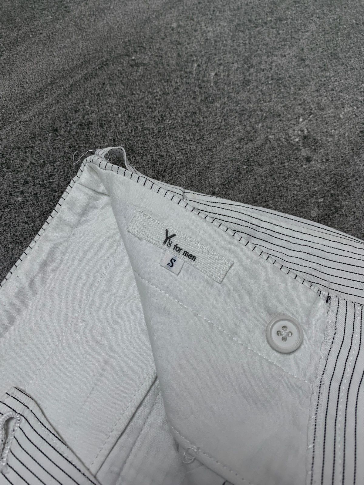 Yohji Yamamoto FREE TAX! Striped Wideleg Ballon Trousers- 29” Size US 29 - 9 Thumbnail