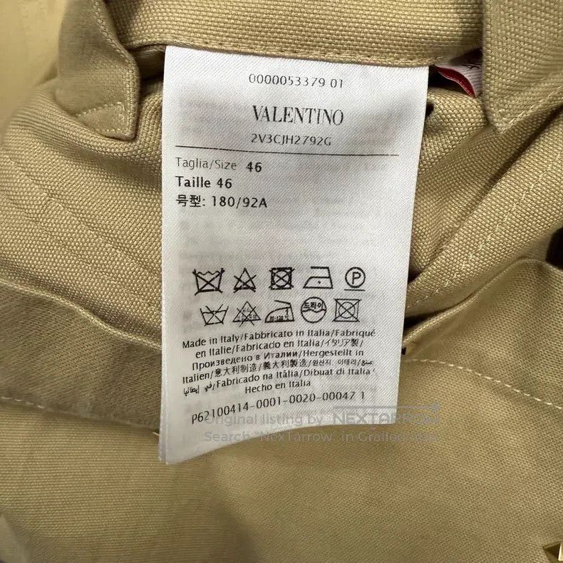 Valentino Valentino Khaki studded jacket Size US S / EU 44-46 / 1 - 4 Thumbnail