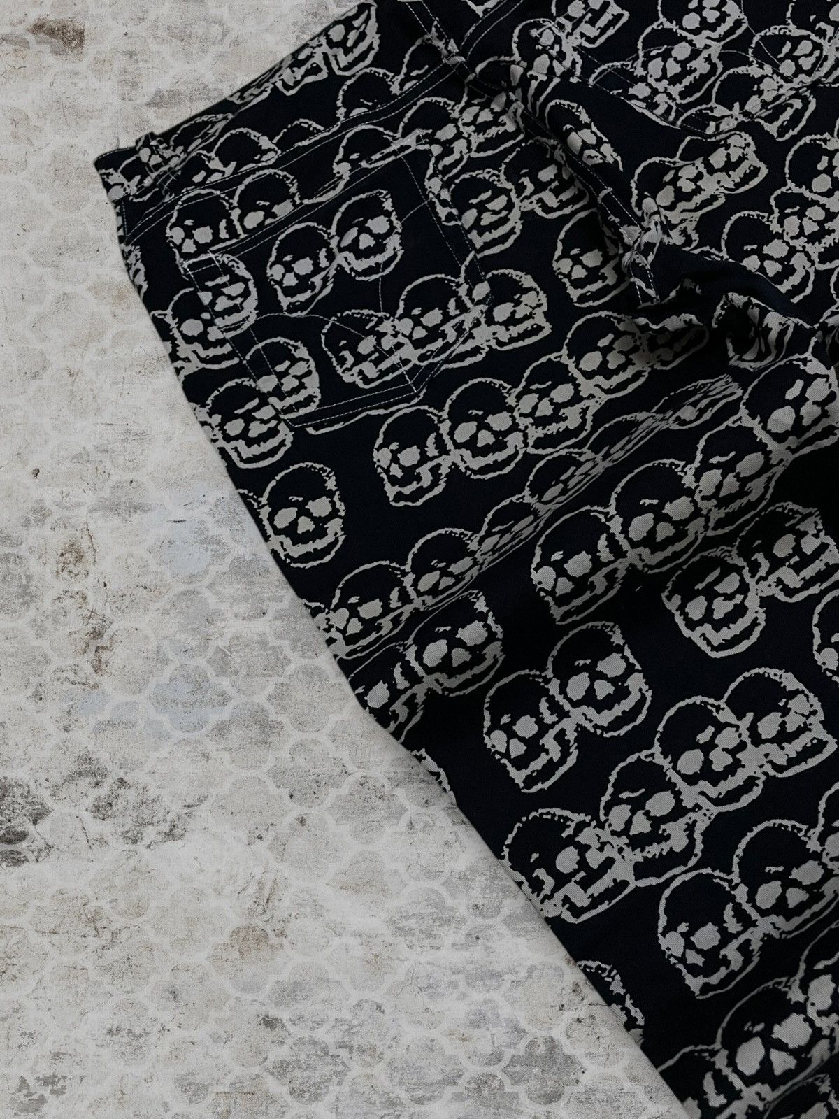 Hysteric Glamour Vintage Og Japan Designer Hysteric Glamour Skull Punk Pant Size US 28 / EU 44 - 15 Thumbnail