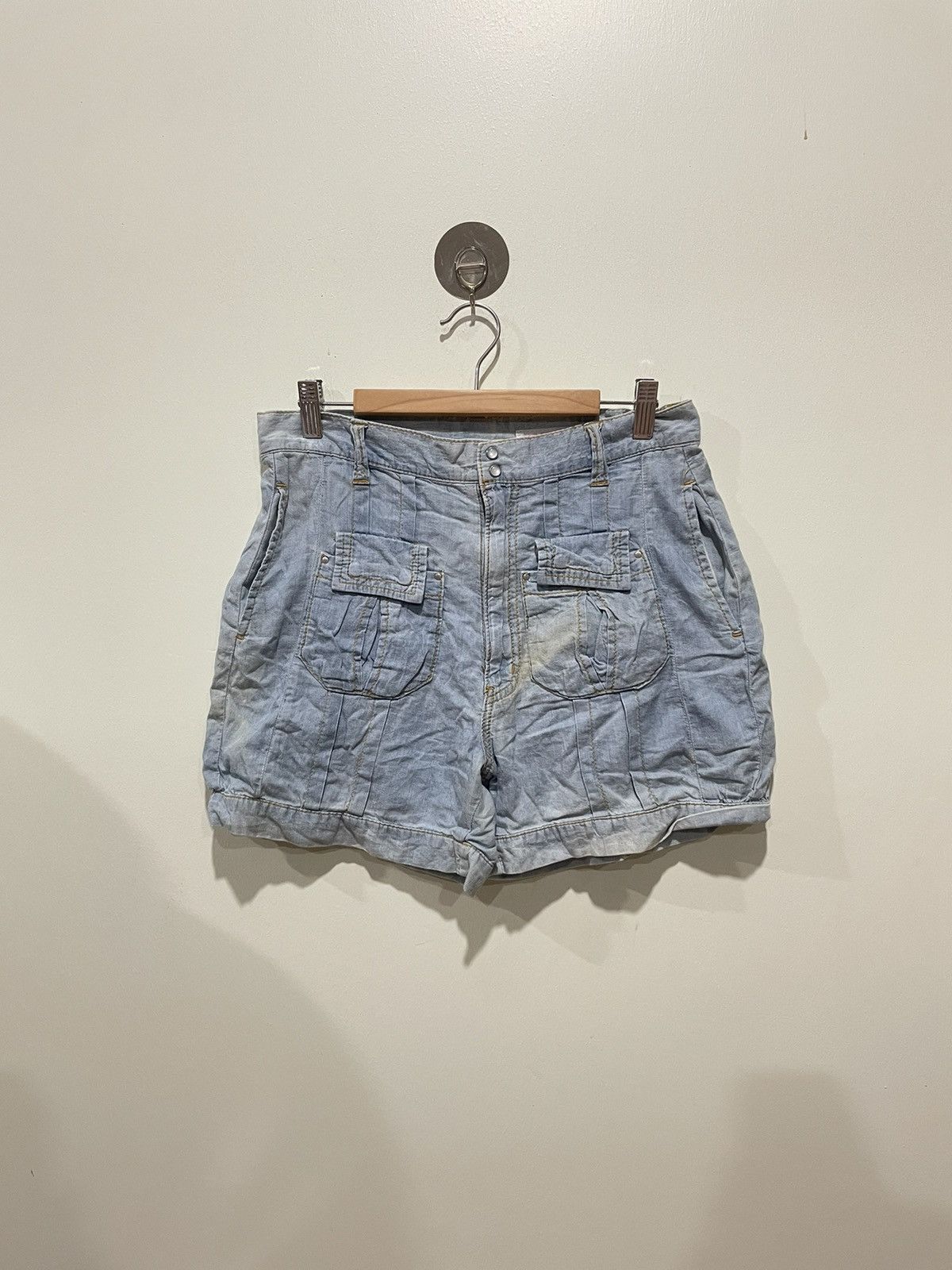 パンツ sunaokuwahara double-sided denim pants sunaokuwahara double-sided denim pants sunaokuwahara Patchwork