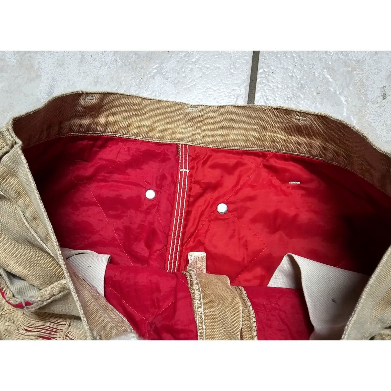 Carhartt VINTAGE Carhartt DUCK WORK PANTS 34 Regular Brown Lined Men XS? Size US 34 / EU 50 - 7 Thumbnail