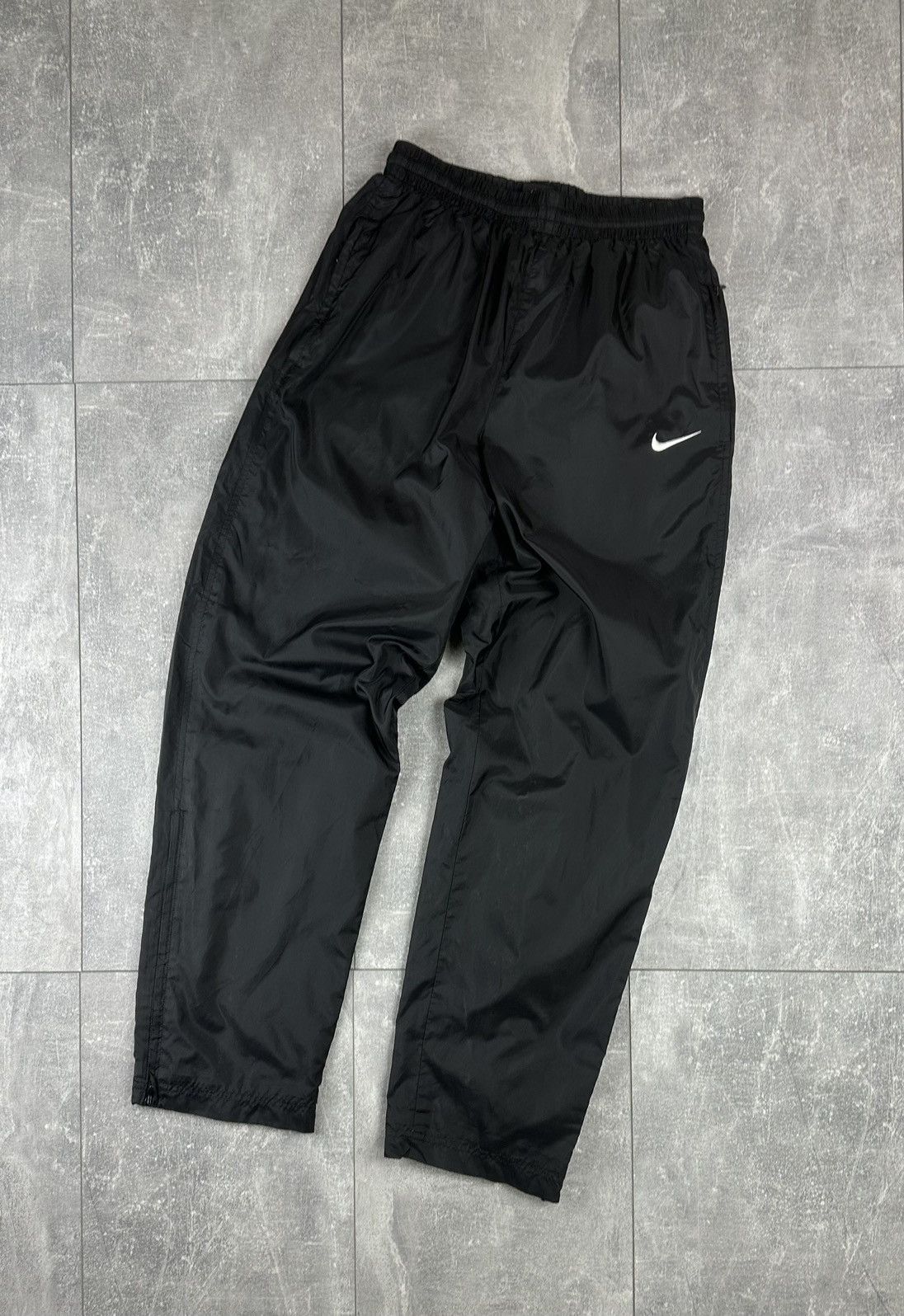Nike Nike Vintage Retro Nylon Small Swoosh 90S Sweatpants Size US 30 / EU 46 - 4 Thumbnail