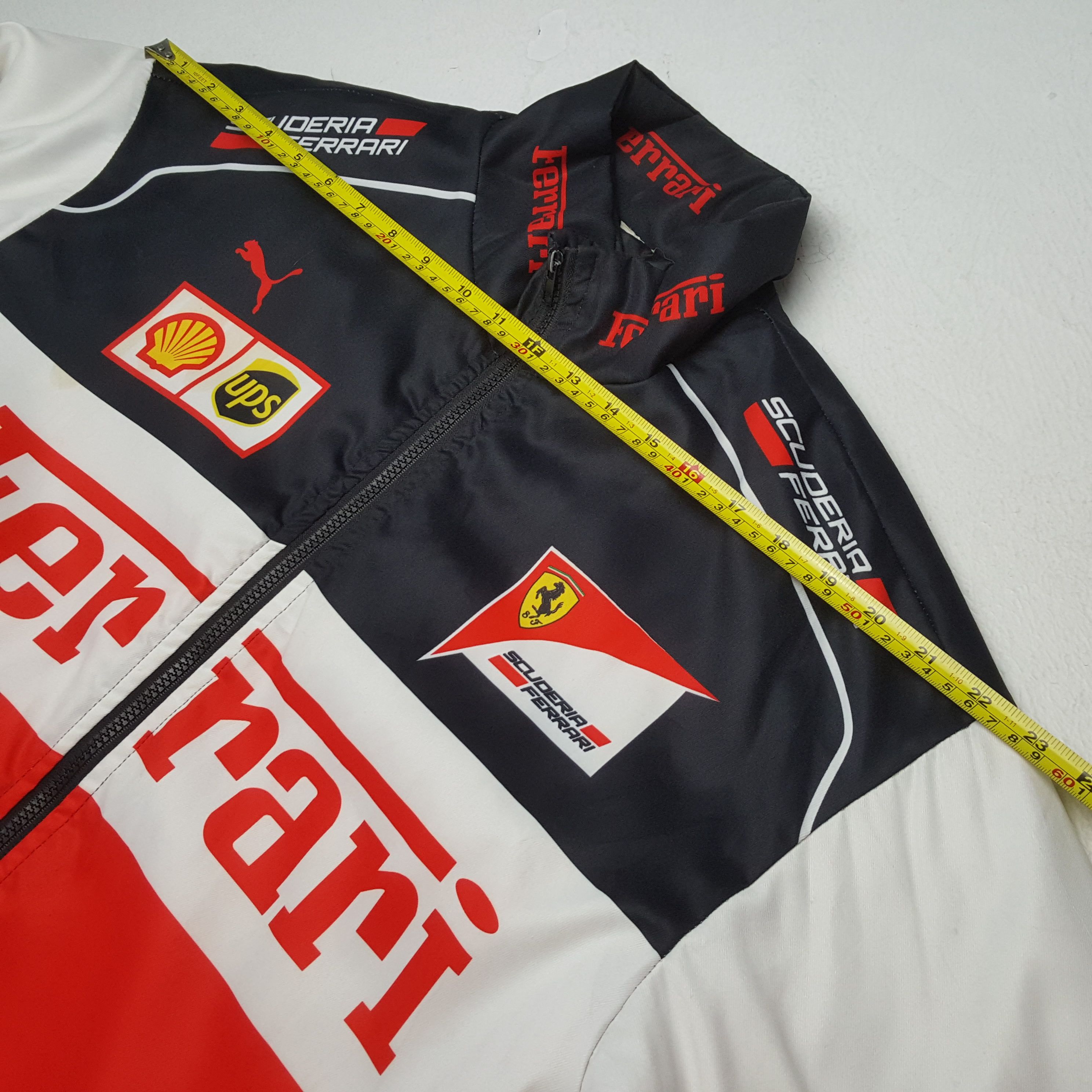 Ferrari × Puma × Vintage FERRARI PUMA SHELL RACING Team Motorsports Jacket Size US L / EU 52-54 / 3 - 5 Thumbnail