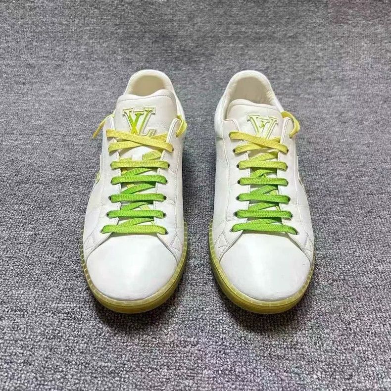 Louis Vuitton Louis Vuitton Louis Vuitton Gradient White Green Sneakers- Size US 7 / EU 40 - 4 Thumbnail