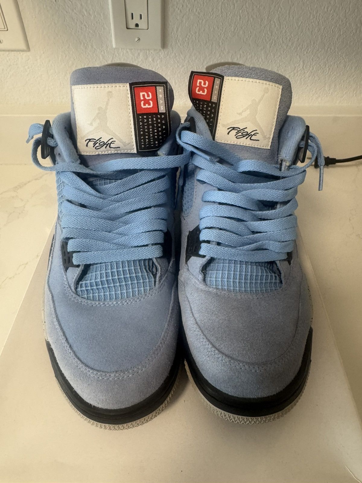 Nike Air Jordan unc 4 10.5 Size US 10.5 / EU 43-44 - 1 Thumbnail