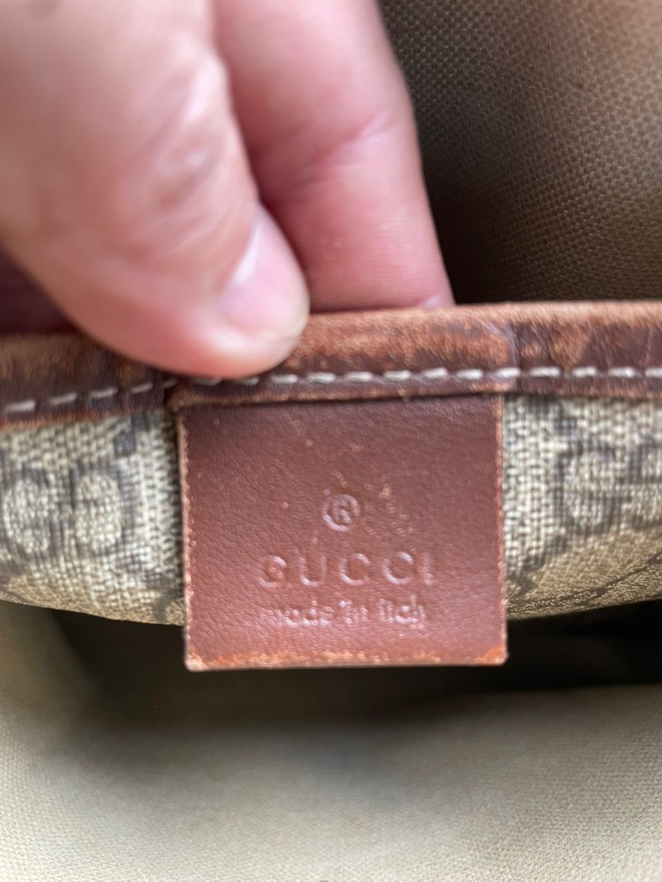 Gucci Authentic Gucci GG Canvas Crossbody Bag REPLACED STRAP Size ONE SIZE - 8 Thumbnail