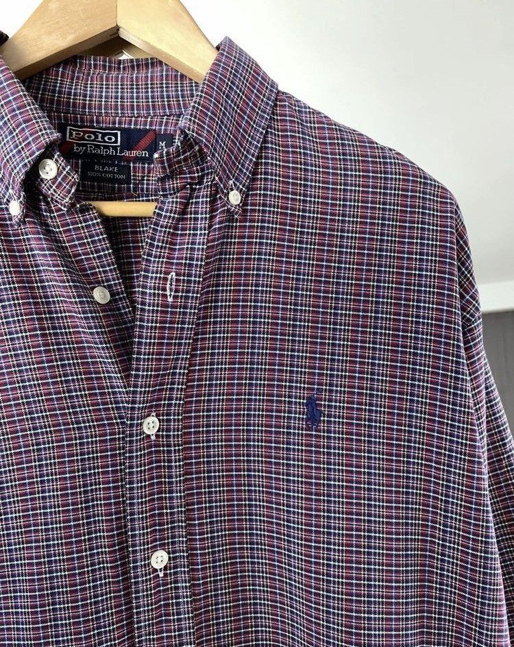 Polo Ralph Lauren × Vintage Polo Ralph Lauren Old Money Shirt Nova Check Vintage Size US M / EU 48-50 / 2 - 6 Thumbnail