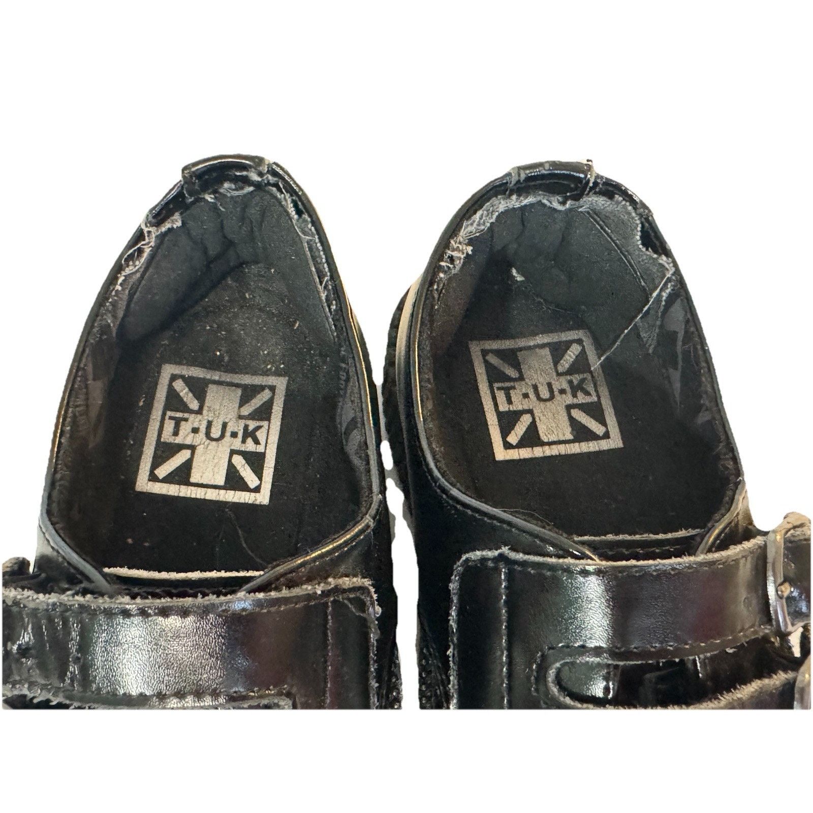 Other T.U.K Viva Mondo Cow Hair Leather Pointed Creeper Shoes 3/5 Size US 5 / IT 35 - 5 Thumbnail