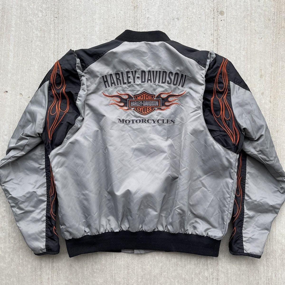 Vintage Harley Davidson Flame Jacket Size US XL / EU 56 / 4 - 3 Thumbnail