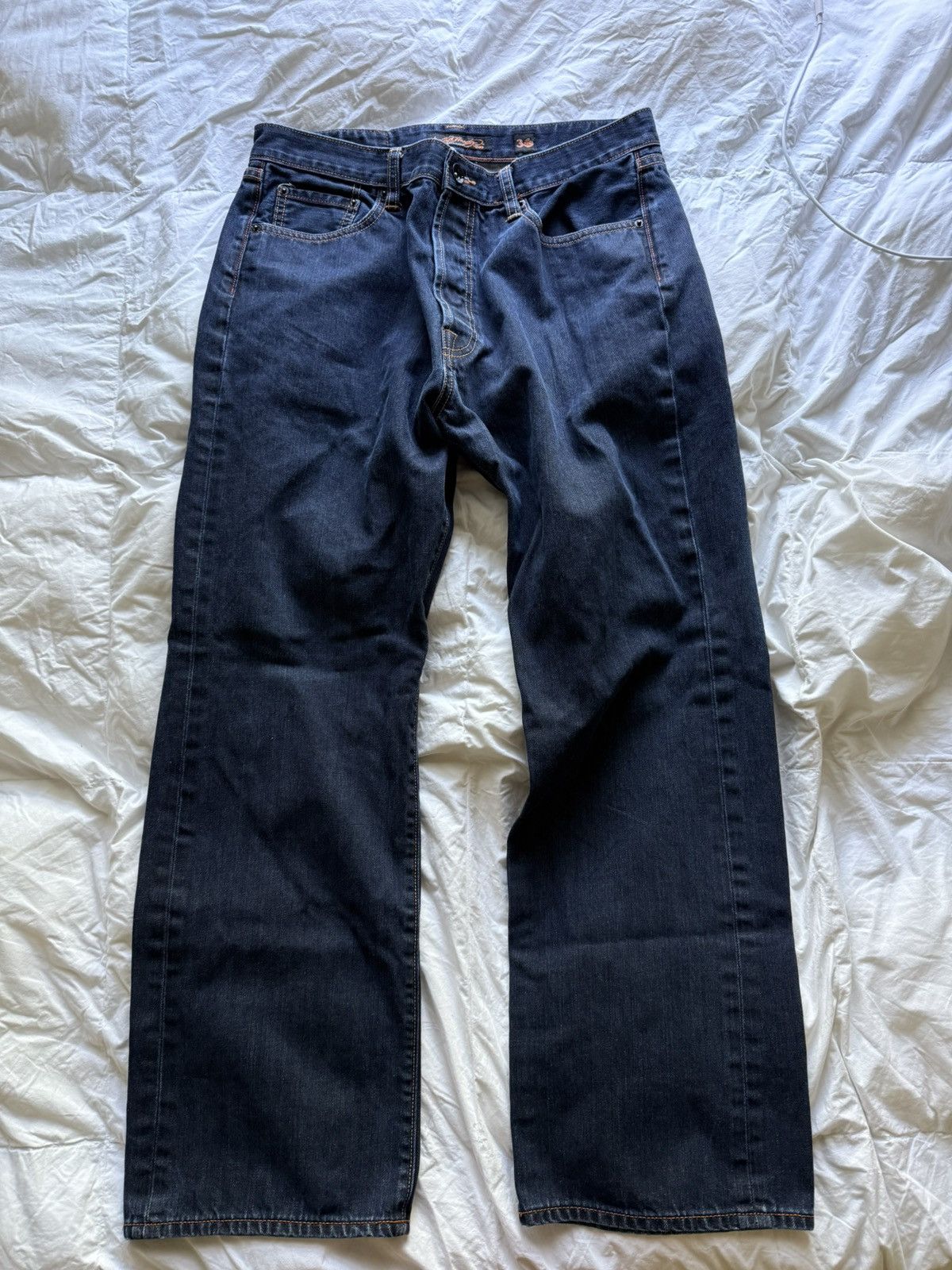 Ed Hardy ED Hardy dark blue denim Size US 36 / EU 52 - 1 Thumbnail
