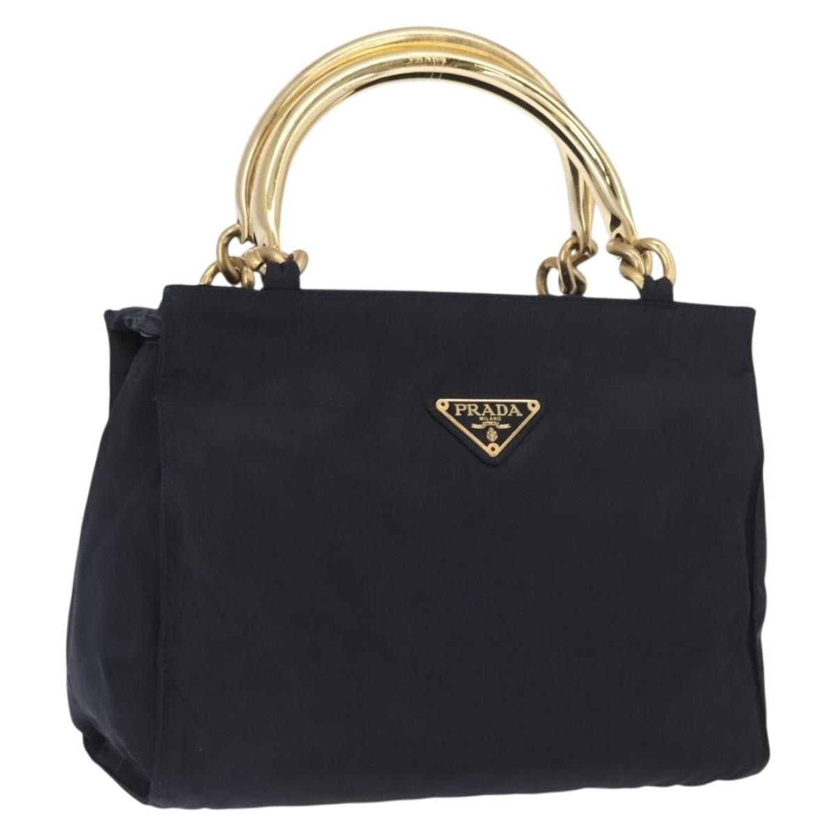 Prada Prada Metal Handles Tote Tessuto Size ONE SIZE - 1 Thumbnail
