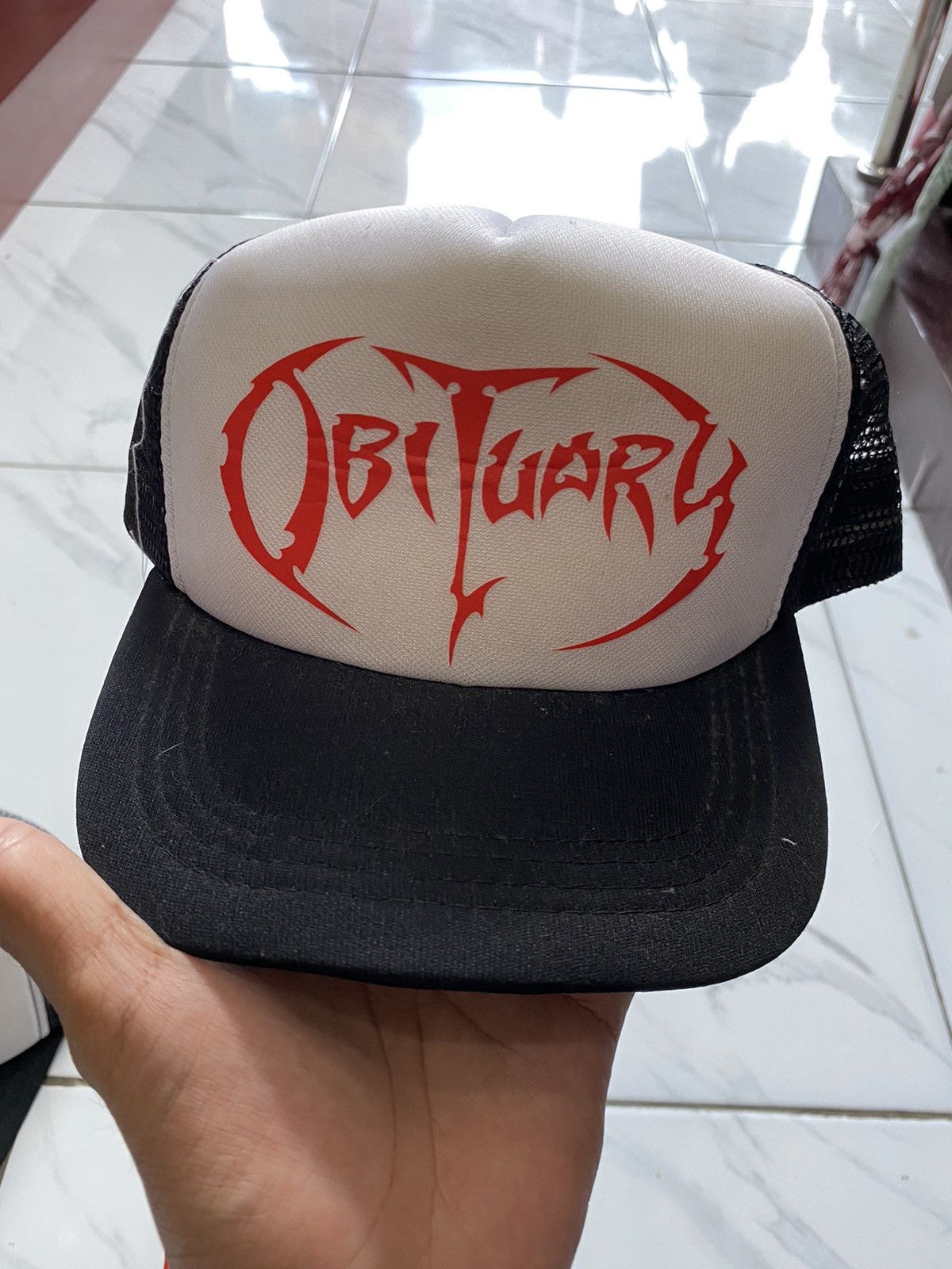 Vintage Obituary Trucker hats