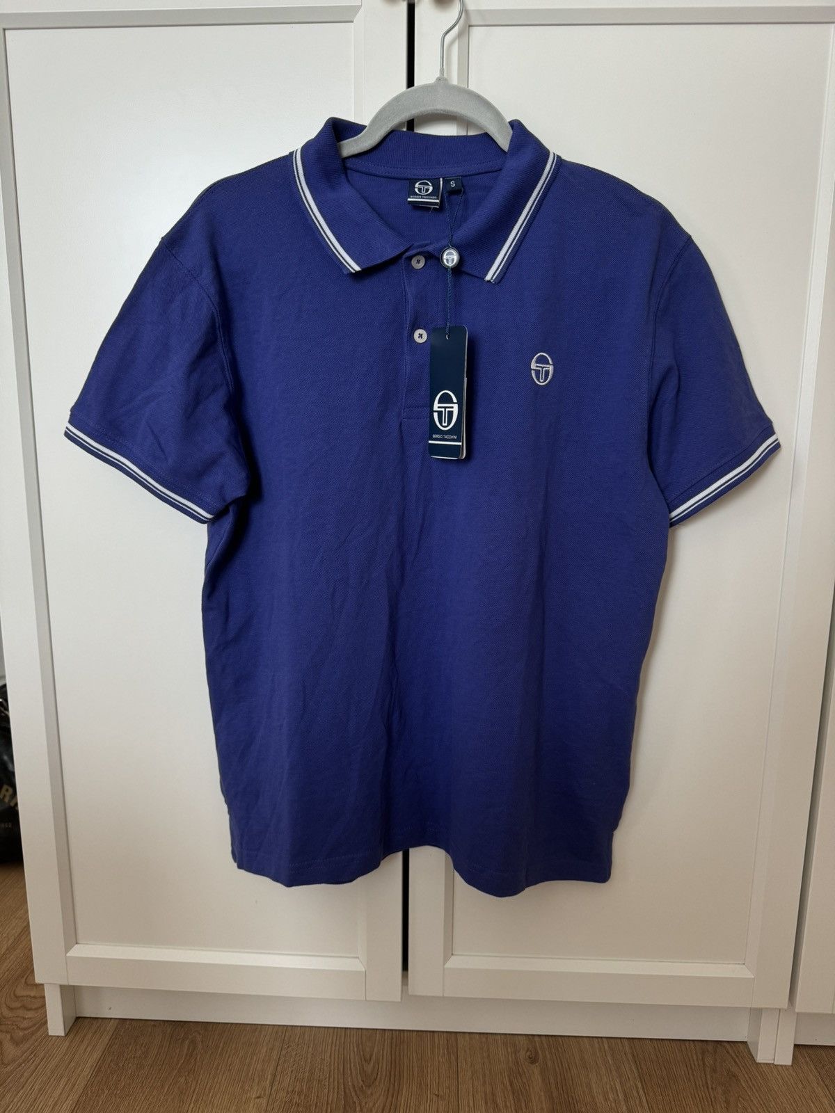 Sergio Tacchini Sergio Tacchini polo shirt blue new with tags Size US S / EU 44-46 / 1 - 1 Thumbnail