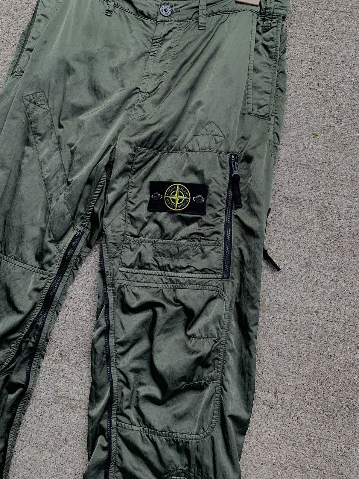 Stone Island S/s21 stone island parachute pants Size US 31 - 2 Preview