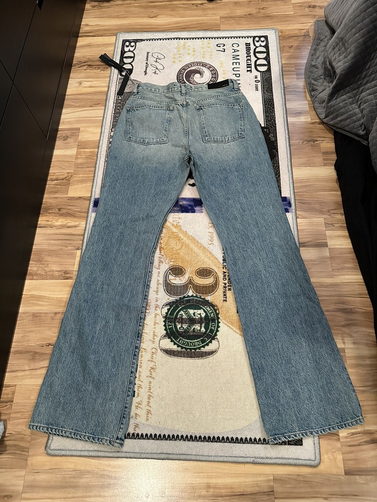 Amiri Amiri Bootleg Vintage Indigo Jeans Size US 30 / EU 46 - 13 Thumbnail