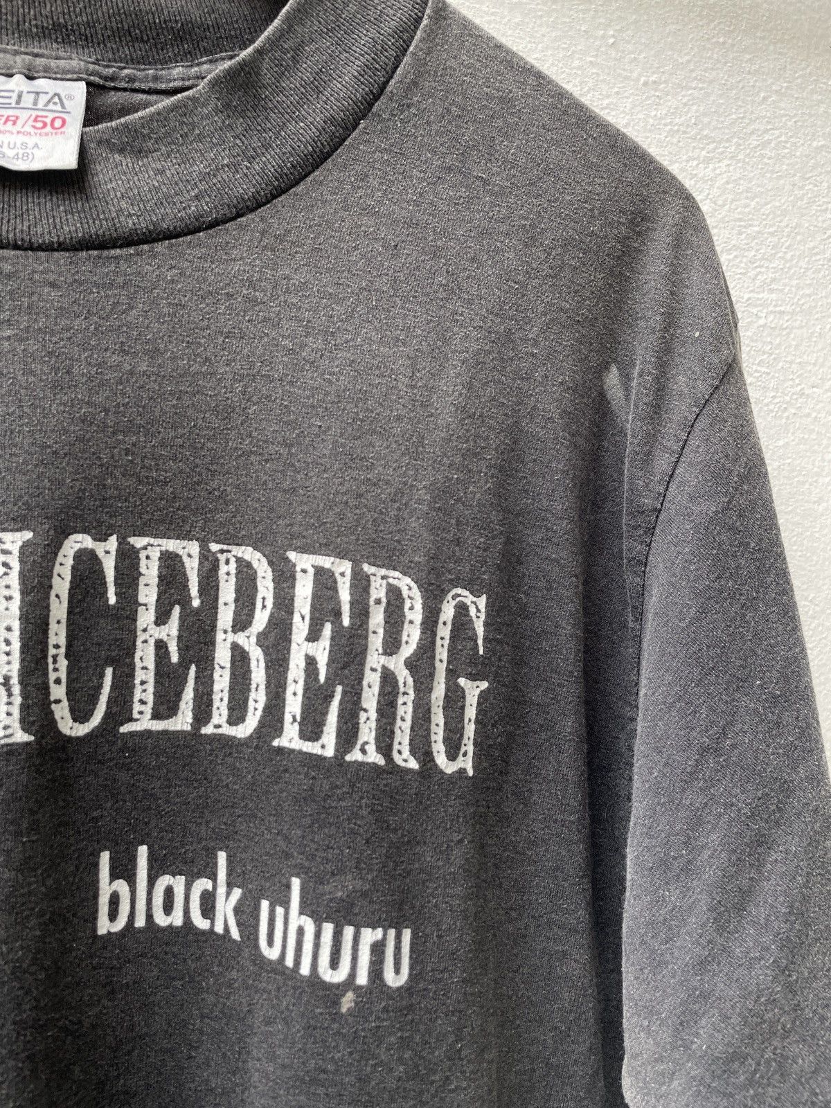 Band Tees × Rap Tees × Vintage Vintage 90s Black Uhuru Reggae Band T-Shirt Oneita USA XL Size US L / EU 52-54 / 3 - 8 Thumbnail