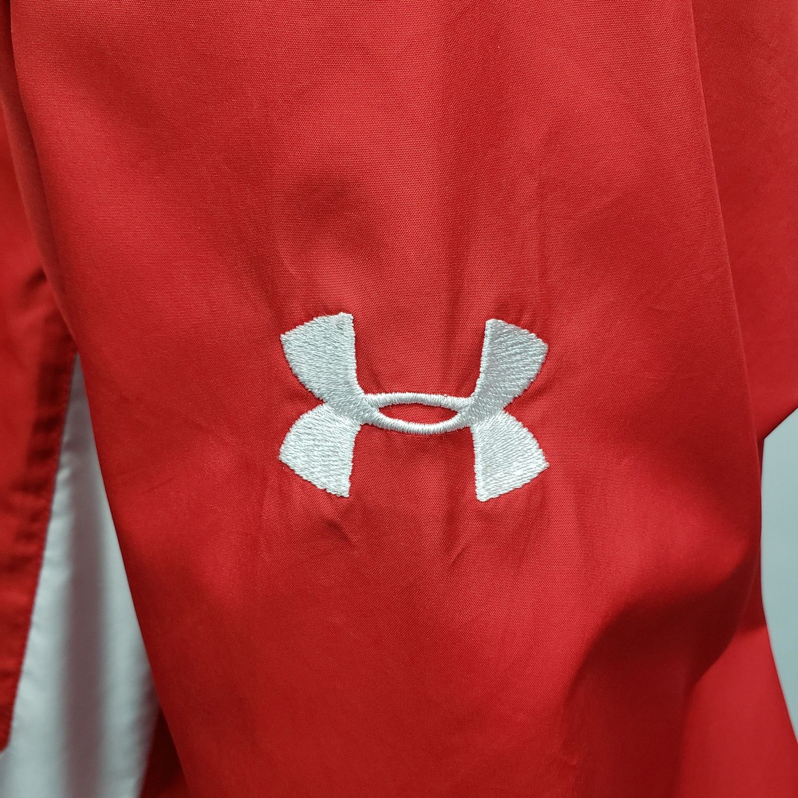 Under Armour UNDER ARMOUR Baseball Jacket Windbreaker Pullover Top Mesh Size US M / EU 48-50 / 2 - 6 Thumbnail